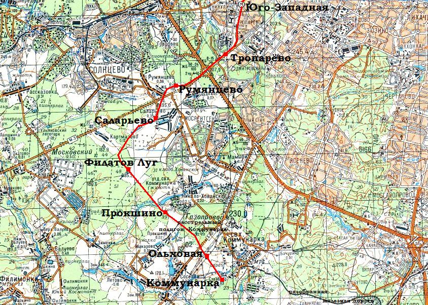 Московский метрополитен, Сокольническая линия — станции, открытые в 2019 году («Филатов Луг», «Прокшино», «Ольховая», «Коммунарка»)