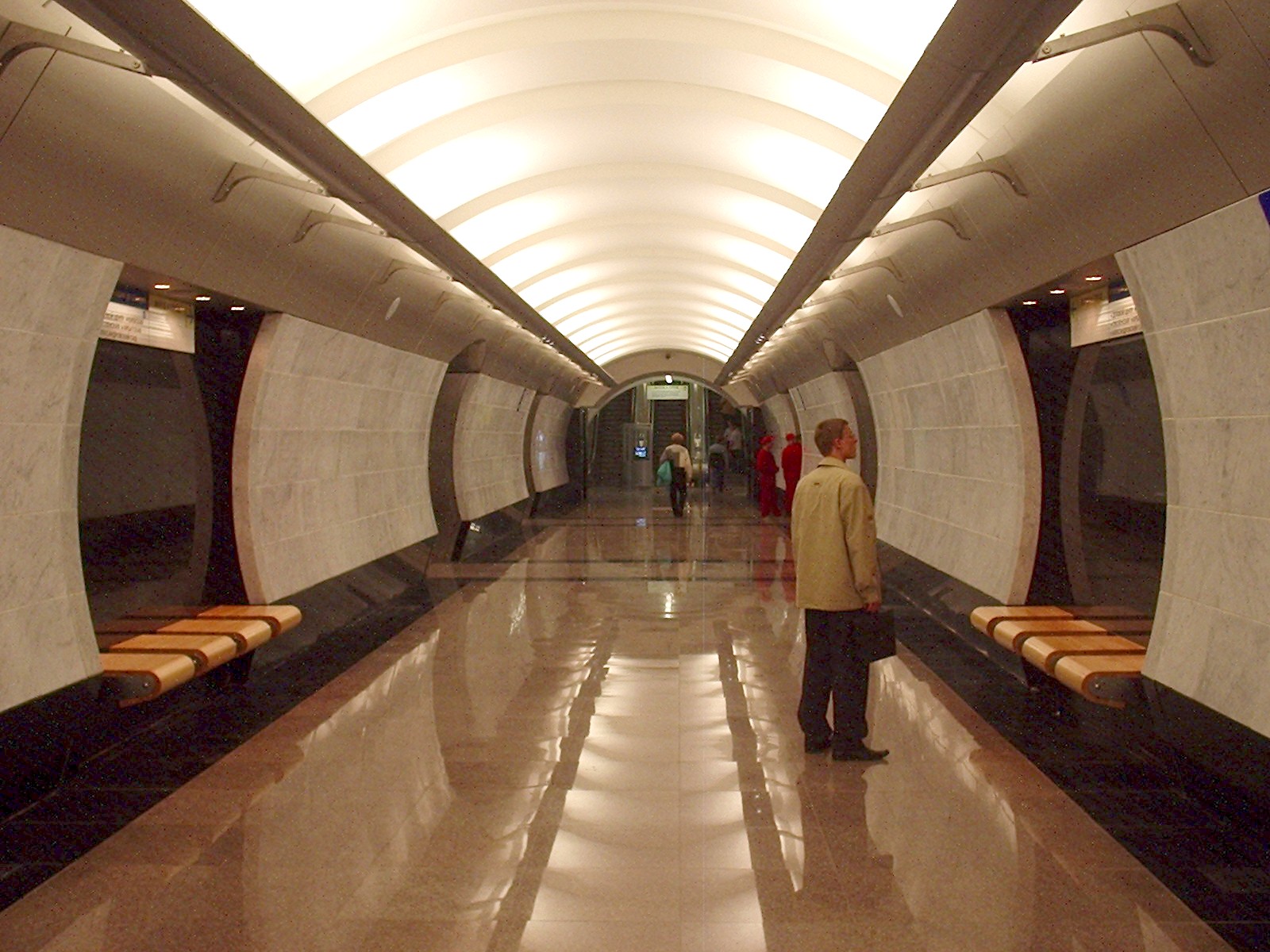 Московский метрополитен, Филёвская линия, станция  «Международная»