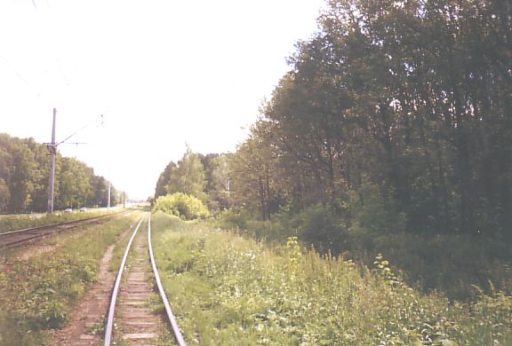 Новомосковская детская железная дорога — фотографии, сделанные в 2004 году