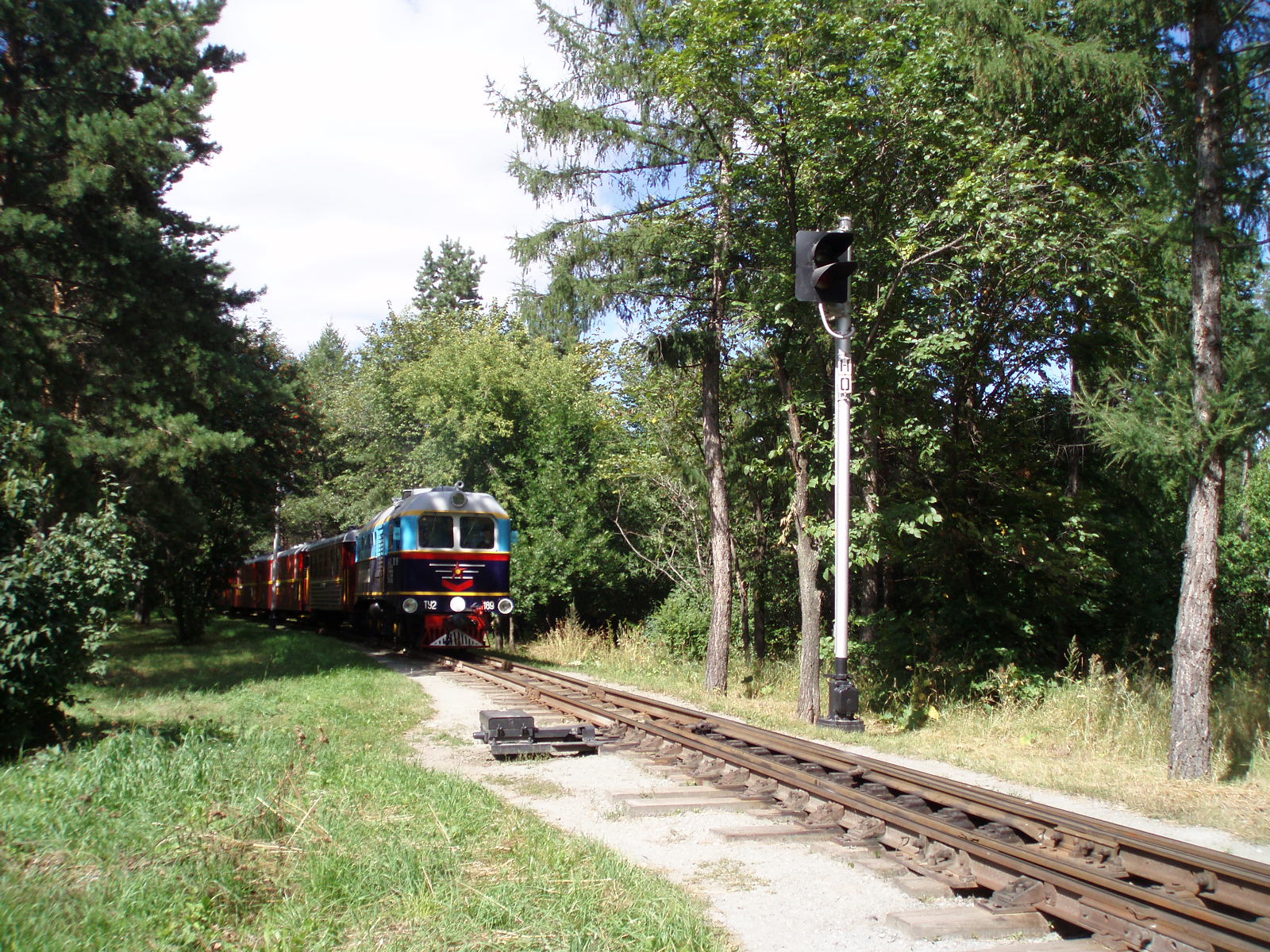 Малая Южно-Уральская (Челябинская) детская железная дорога  —  фотографии, сделанные в 2007 году (часть 18)