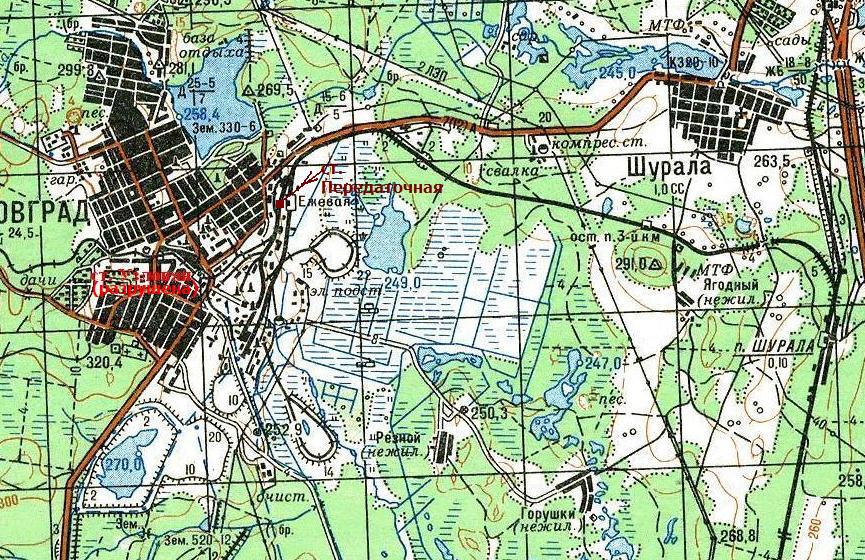 Железнодорожная линия Шурала — Ежёвая