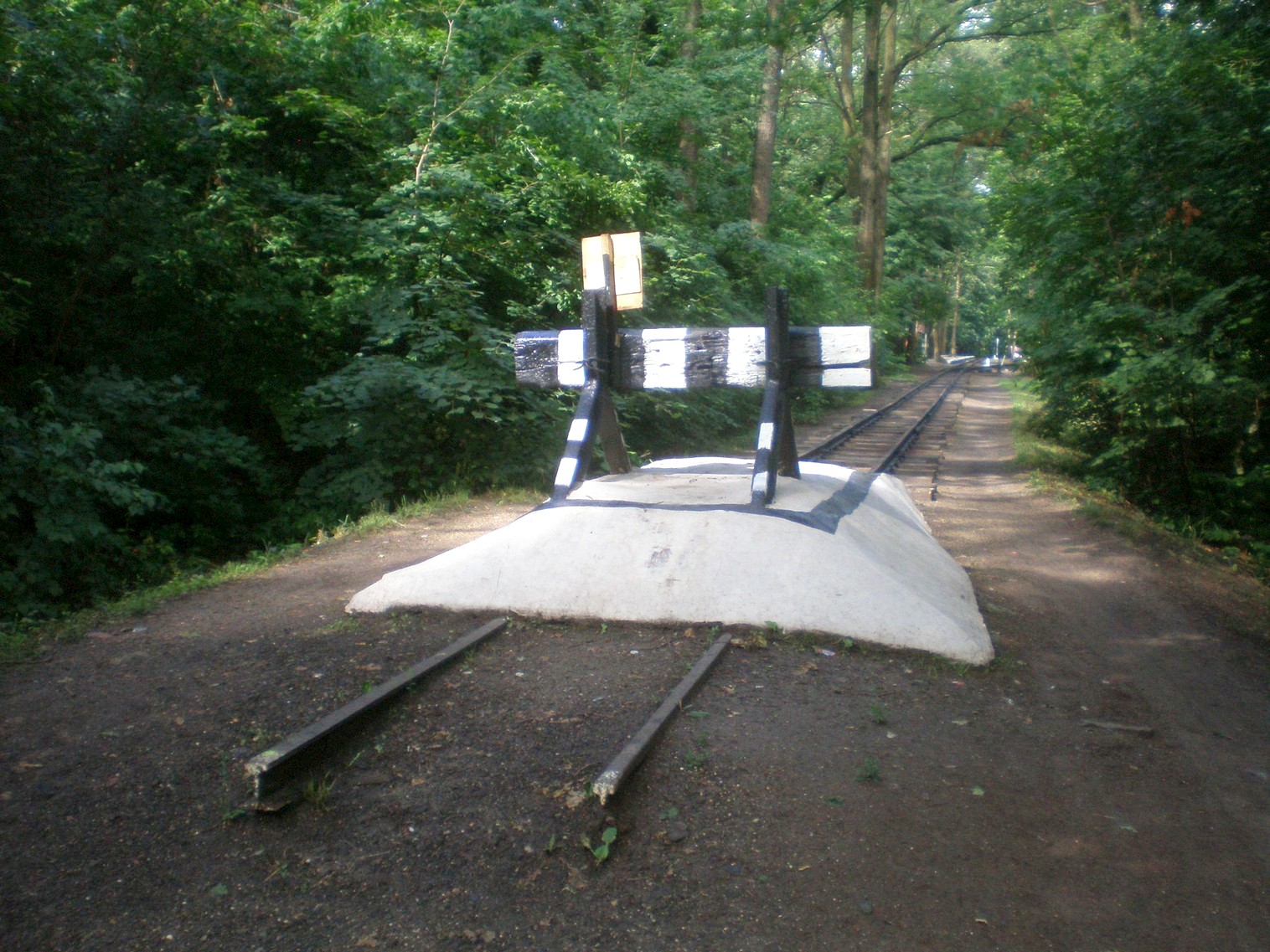 Малая Южная (Харьковская) детская железная дорога  
  —  фотографии, сделанные в 2009 году (часть 1)