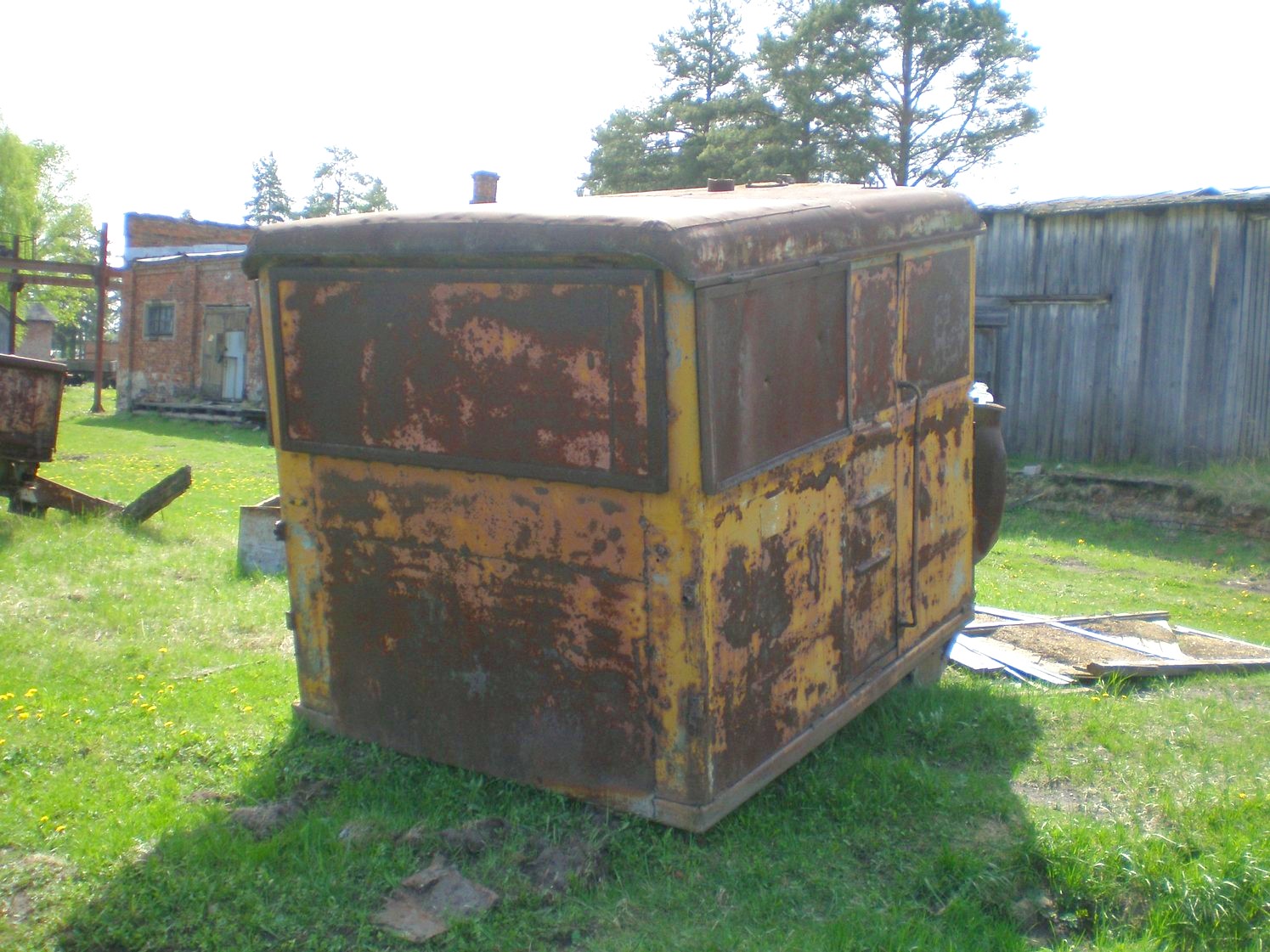 Узкоколейная железная дорога Каринского транспортного управления — фотографии, сделанные в 2008 году (часть 32)