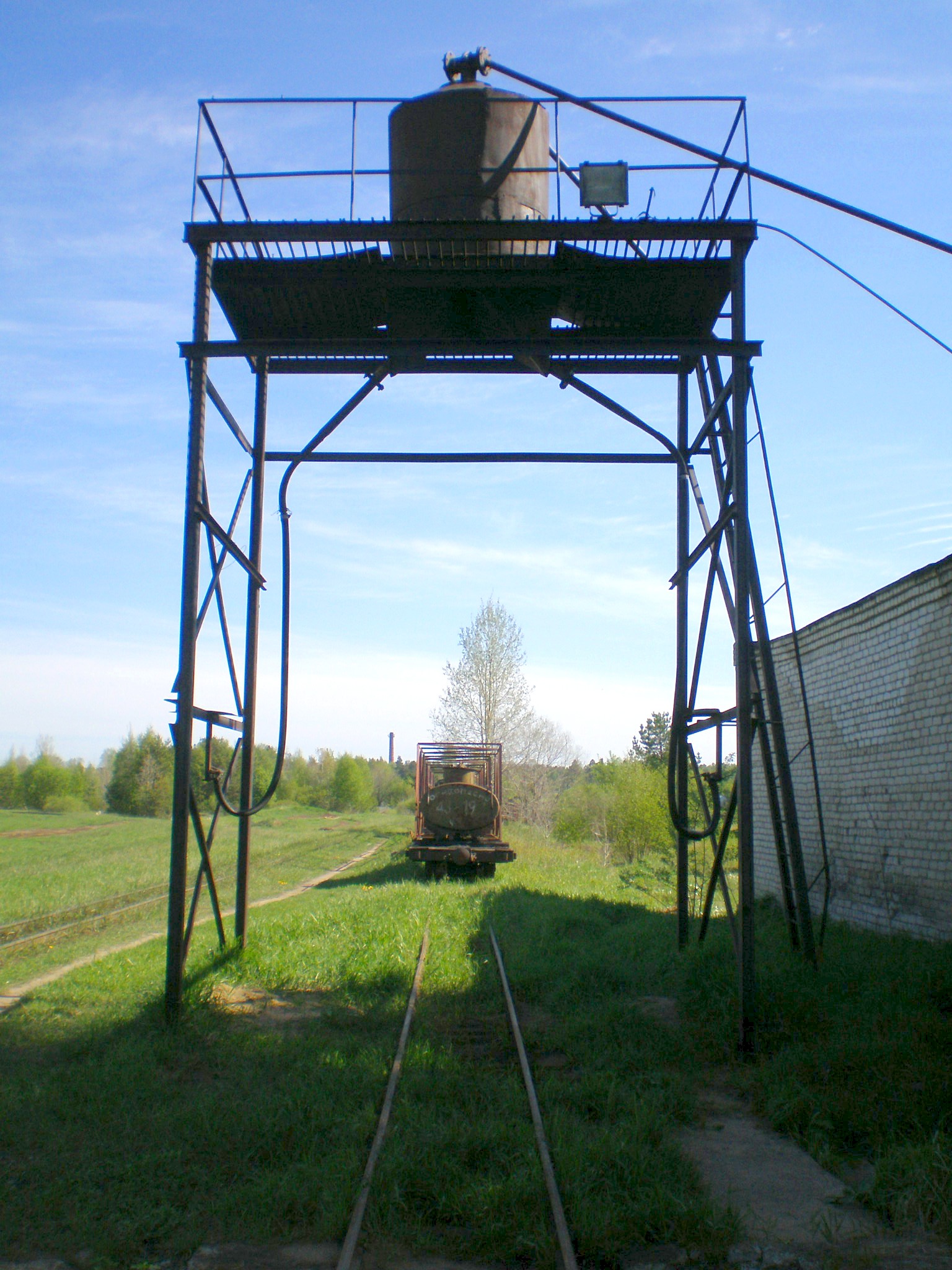 Узкоколейная железная дорога  Пищальского торфопредприятия —  фотографии, сделанные в 2008 году (часть 9)