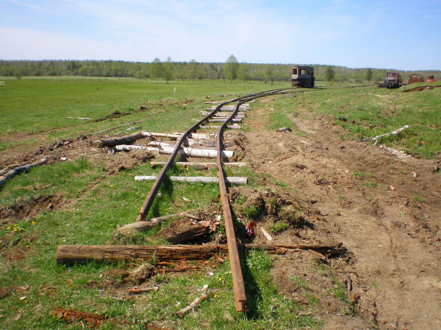 Созимская узкоколейная железная дорога  —  фотографии, сделанные в 2008 году (часть 1)