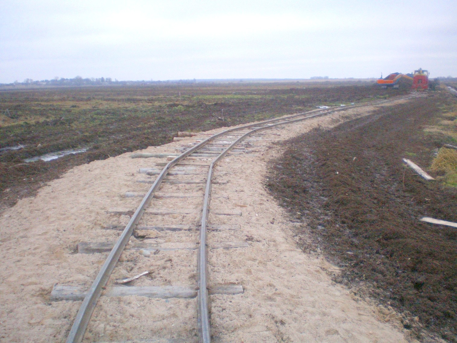 Узкоколейная железная дорога   торфопредприятия   «Колпеница» 
  —  фотографии, сделанные в 2008 году (часть 9)