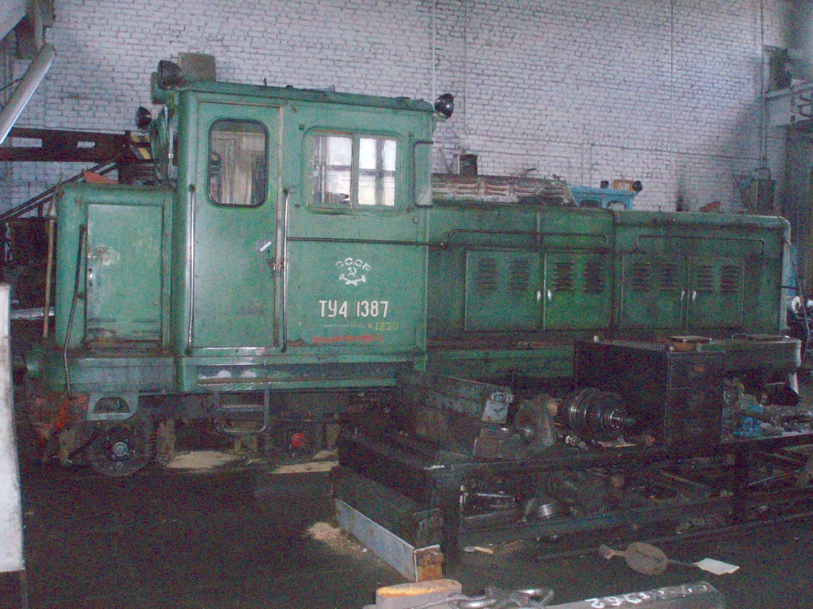 Узкоколейная железная дорога Отворского торфопредприятия  —  фотографии, сделанные в 2007 году (часть 7)