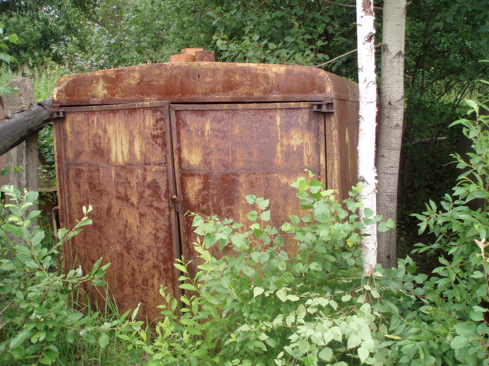 Узкоколейная железная дорога Отворского торфопредприятия  —  фотографии, сделанные в 2007 году (часть 12)