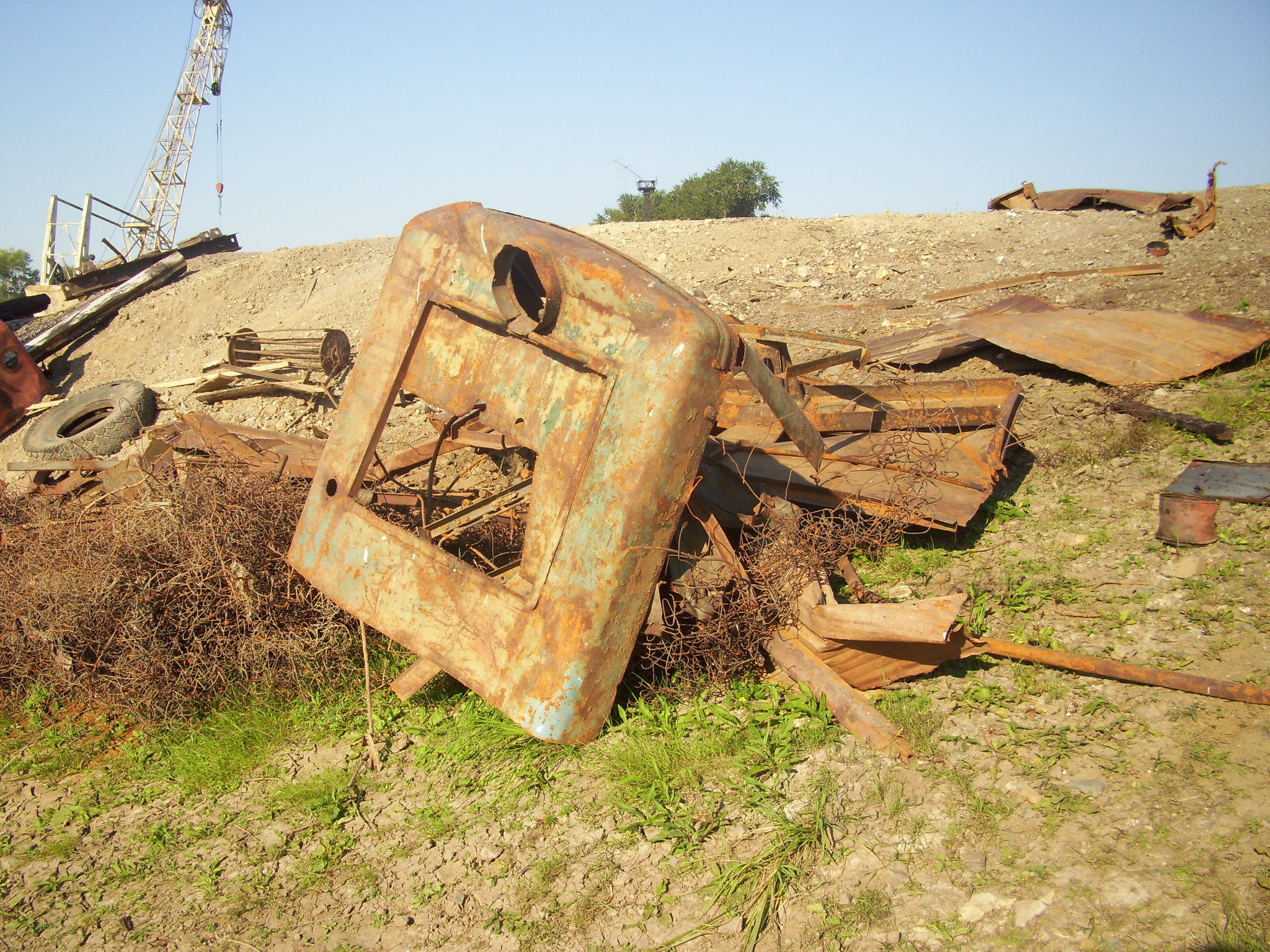Узкоколейная железная дорога Учреждения АБ239/1 (посёлок Сосьва) — фотографии, сделанные в 2010 году (часть 1)