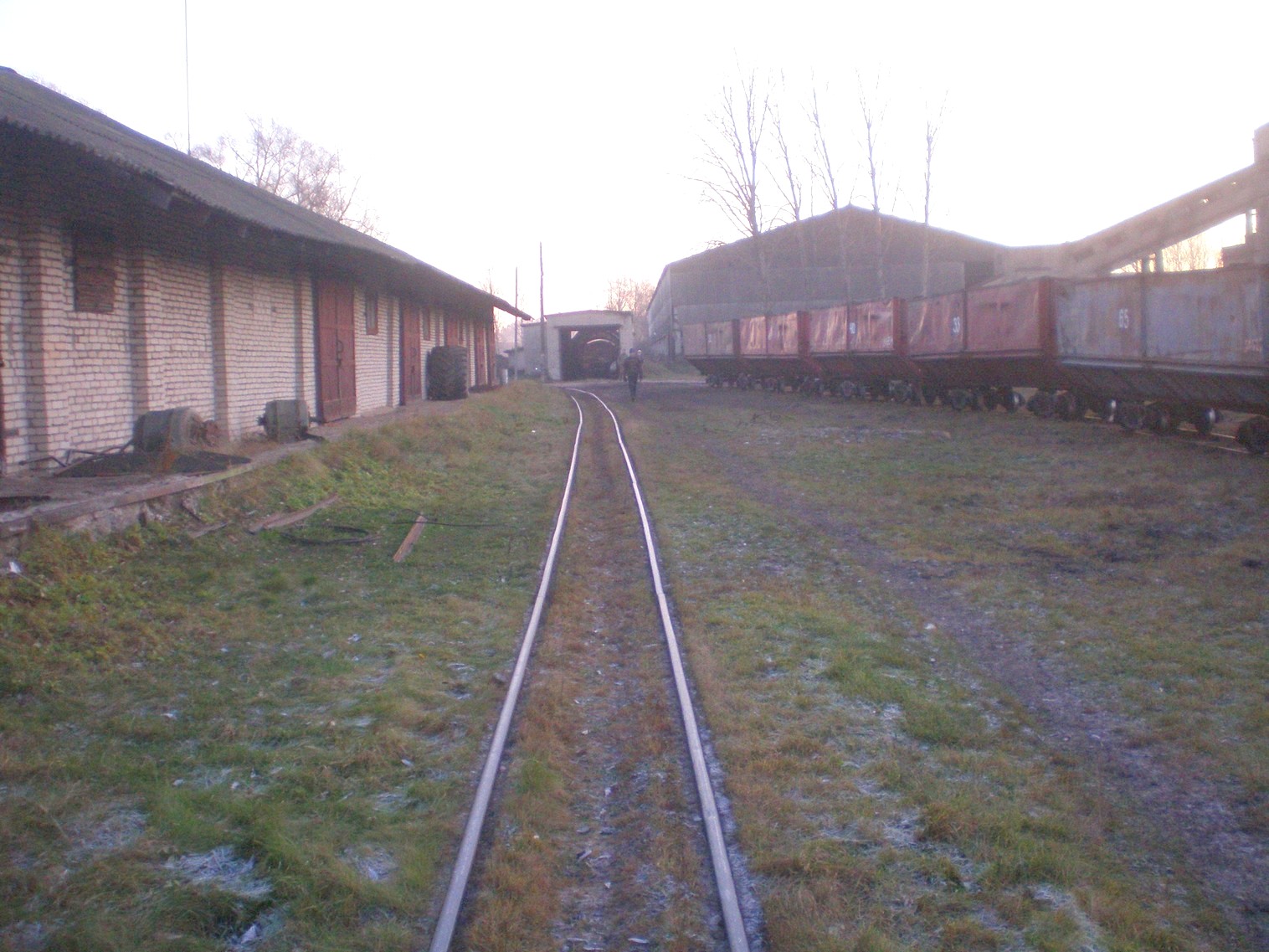 Узкоколейная железная дорога торфопредприятия «Усвиж-Бук» 
  —  фотографии, сделанные в 2008 году (часть 2)