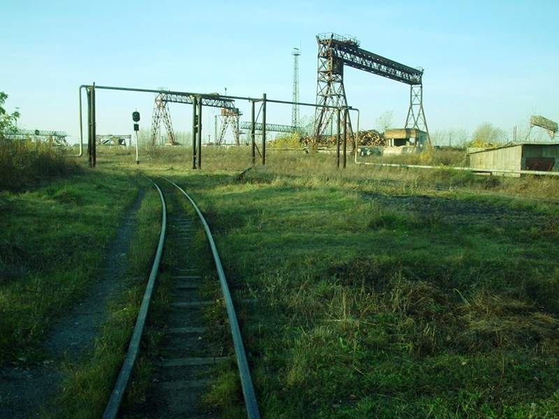 Алапаевская узкоколейная железная дорога - станция Красная II (город Алапаевск)