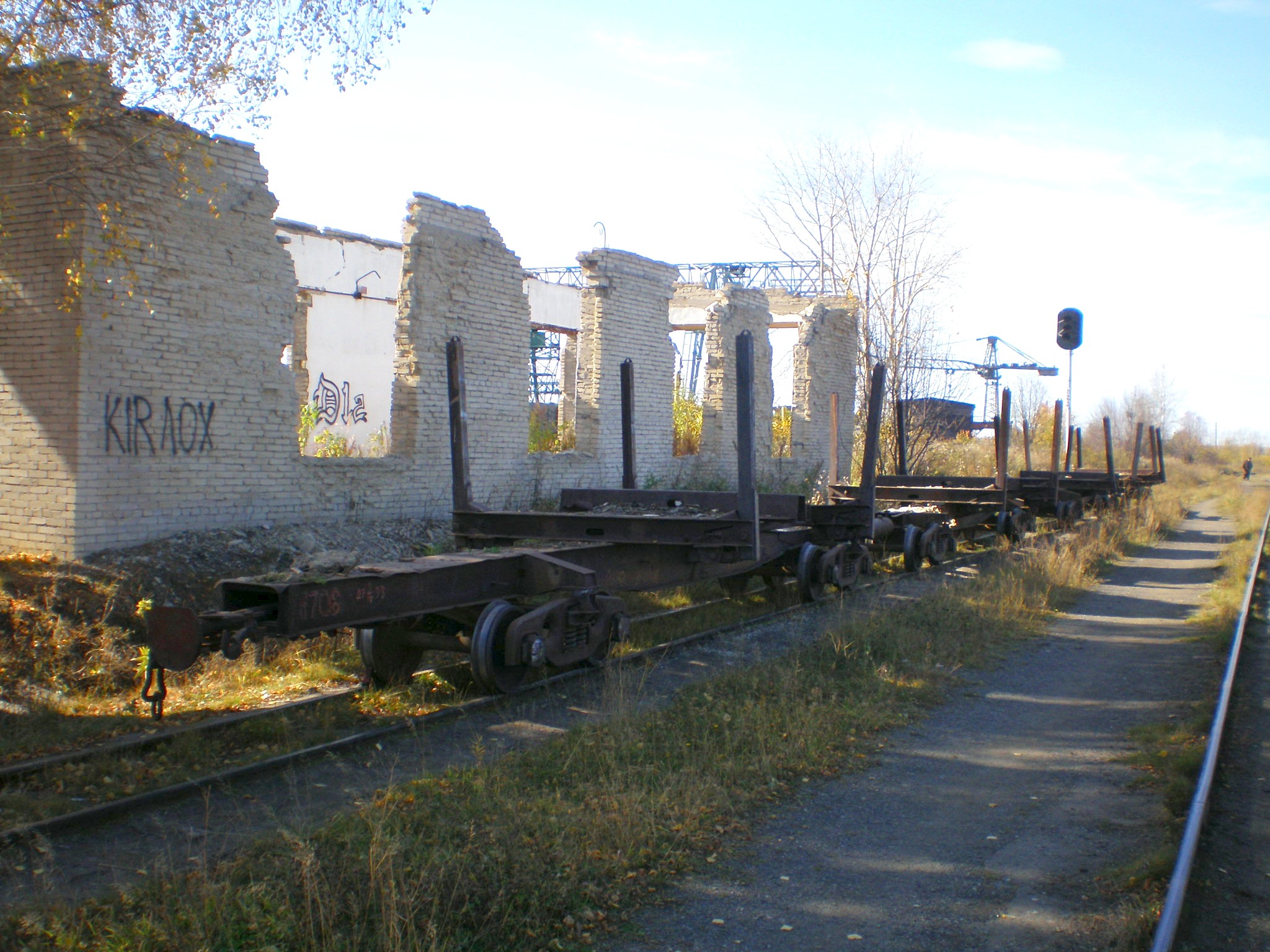 Алапаевская узкоколейная железная дорога — фотографии, сделанные в 2007 году (часть 14)