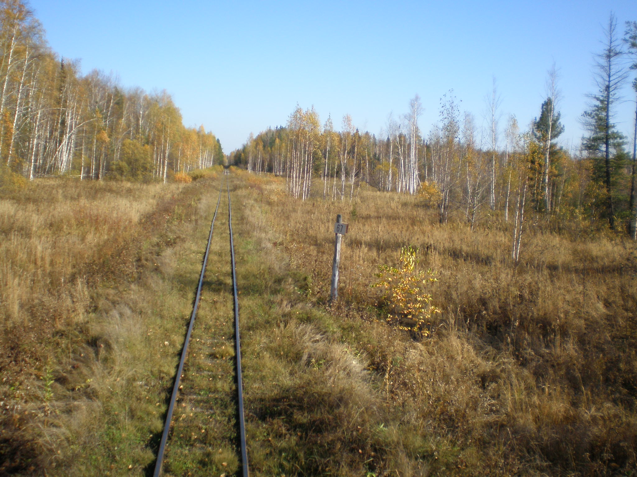 Алапаевская узкоколейная железная дорога — фотографии, сделанные в 2007 году (часть 37)