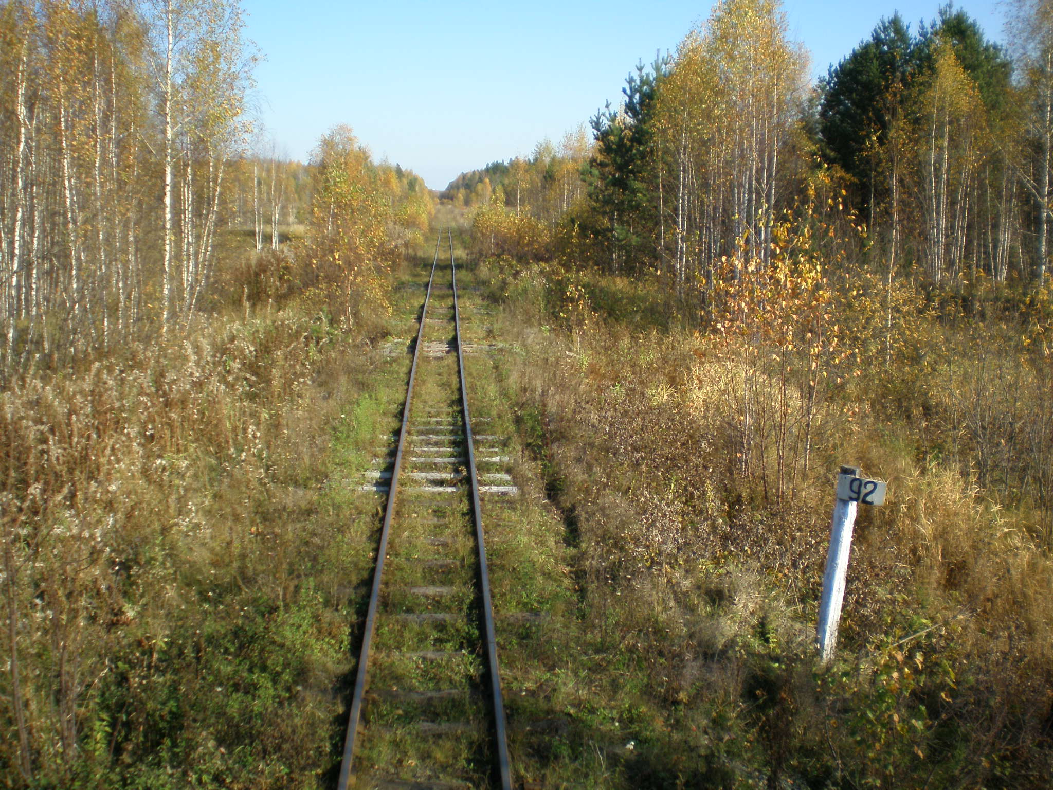Алапаевская узкоколейная железная дорога — фотографии, сделанные в 2007 году (часть 38)