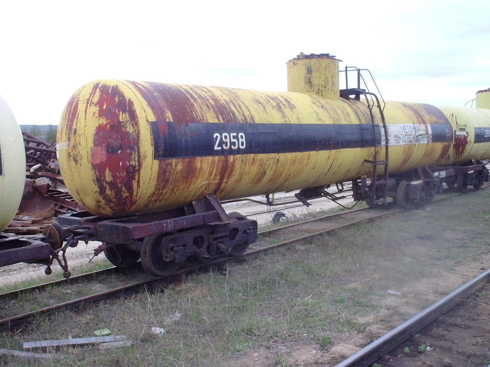 Узкоколейная железная дорога Оха — Ноглики - фотографии, сделанные в 2006 году (часть 5)