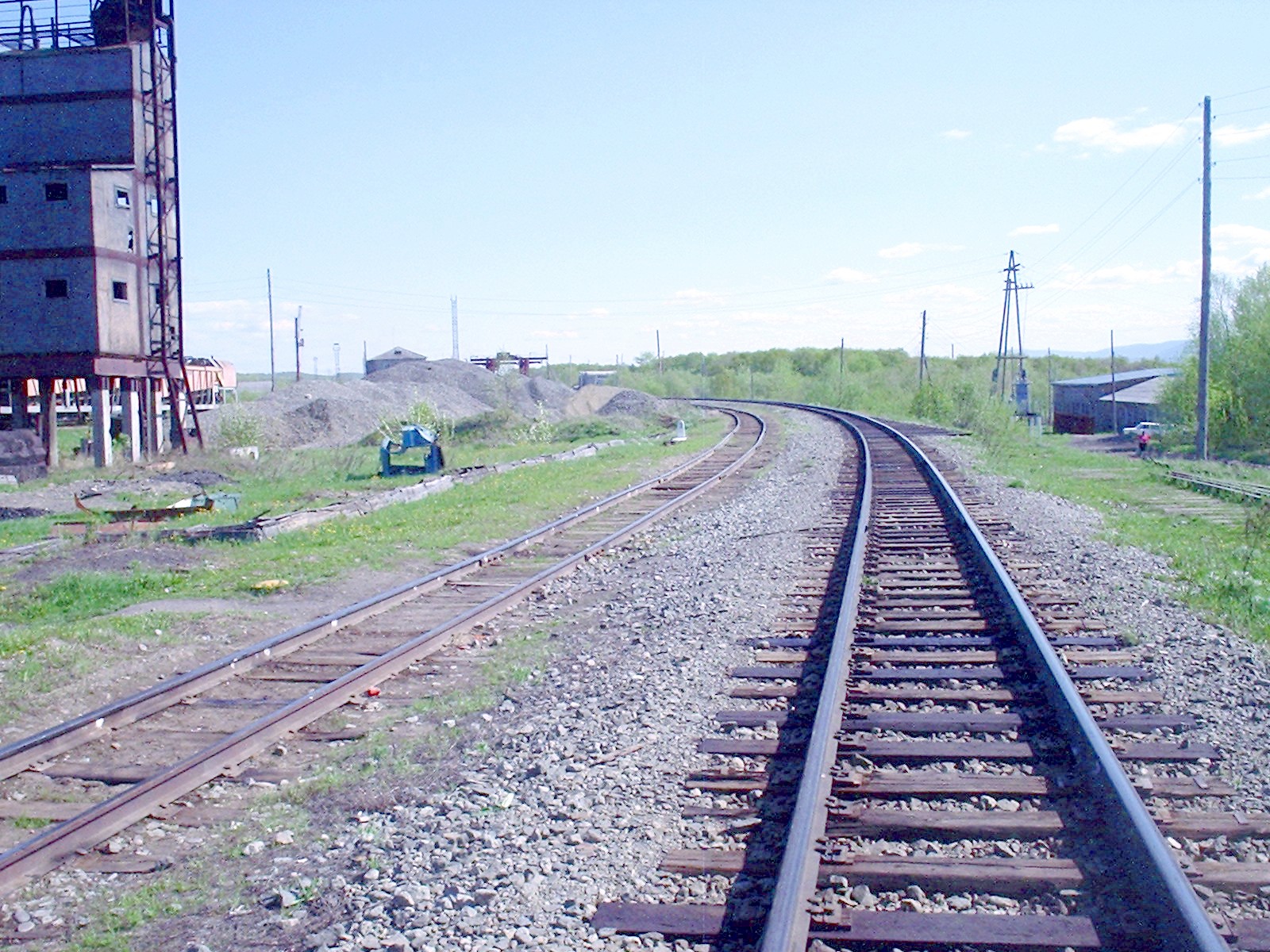 Сахалинская узкоколейная железная дорога — фотографии, сделанные в 2006 году (часть 16)