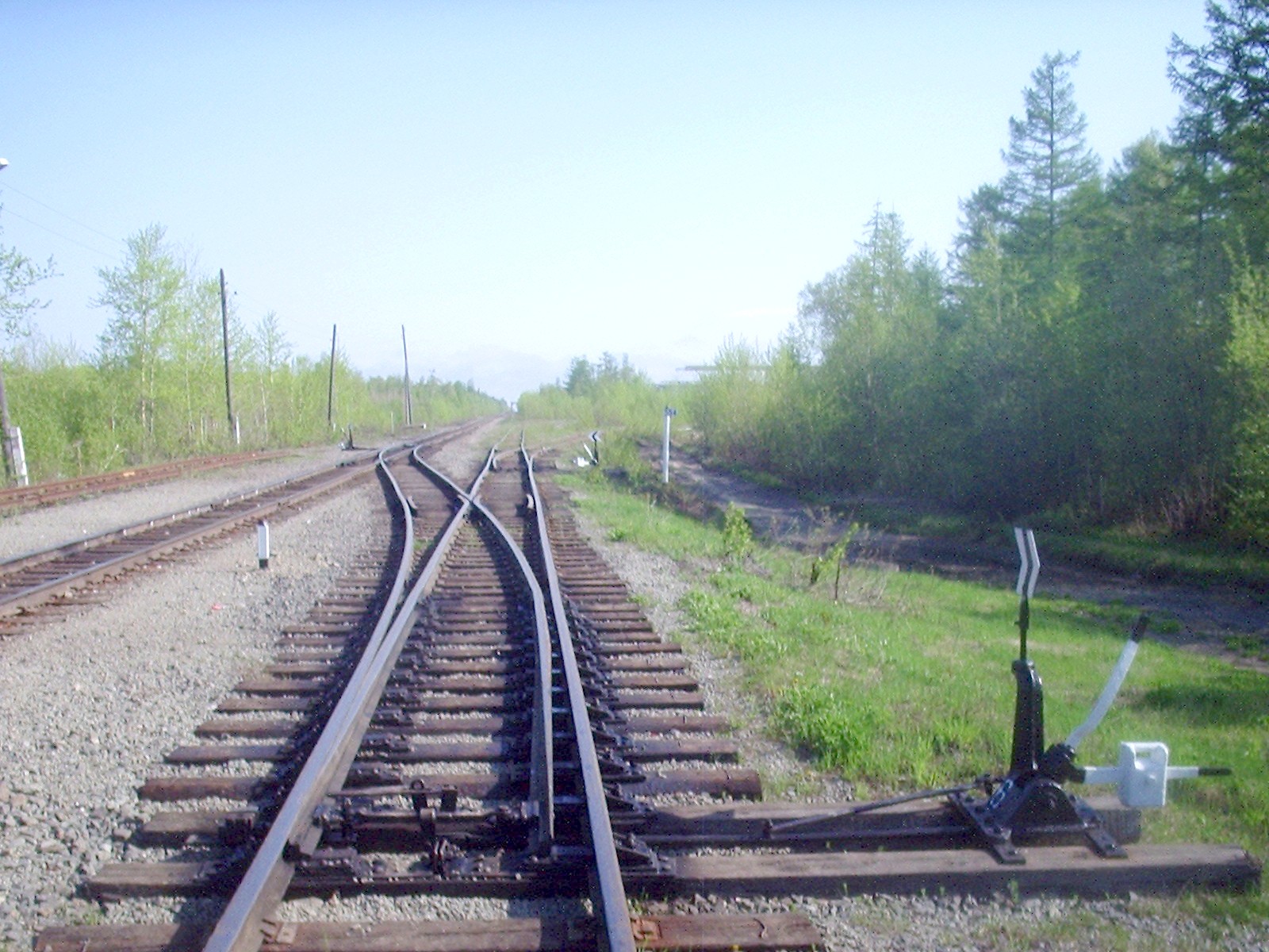 Сахалинская узкоколейная железная дорога — фотографии, сделанные в 2006 году (часть 18)