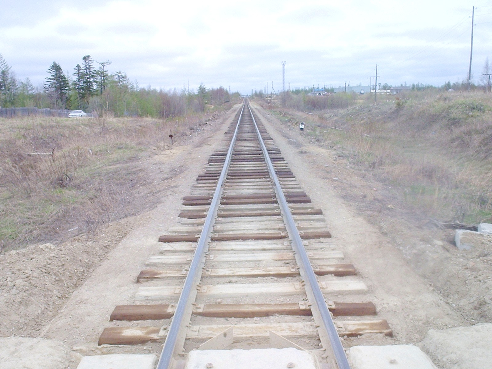 Сахалинская узкоколейная железная дорога — фотографии, сделанные в 2006 году (часть 19)