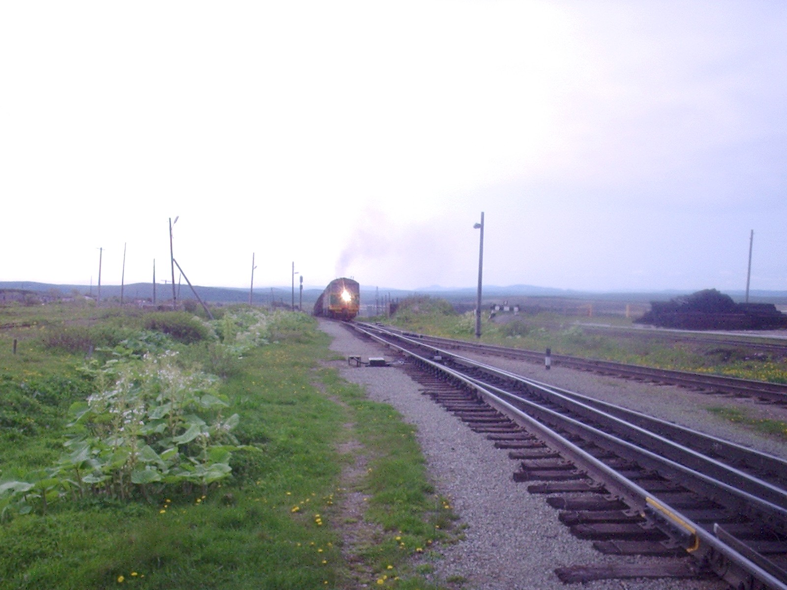 Сахалинская узкоколейная железная дорога — фотографии, сделанные в 2006 году (часть 21)