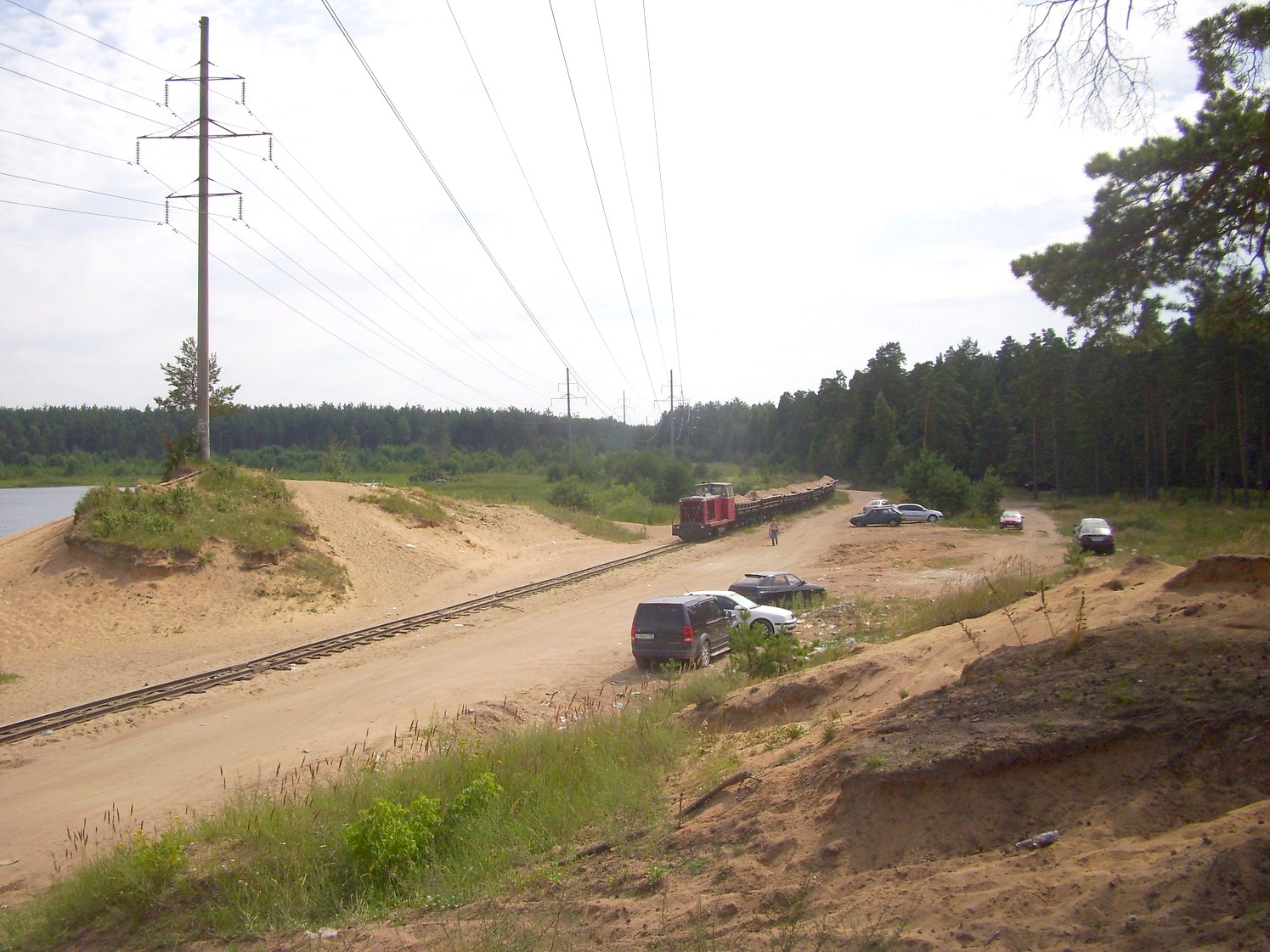 Узкоколейная железная дорога  Тверского комбината строительных материалов №2 — фотографии, сделанные в 2011 году (часть 3)
