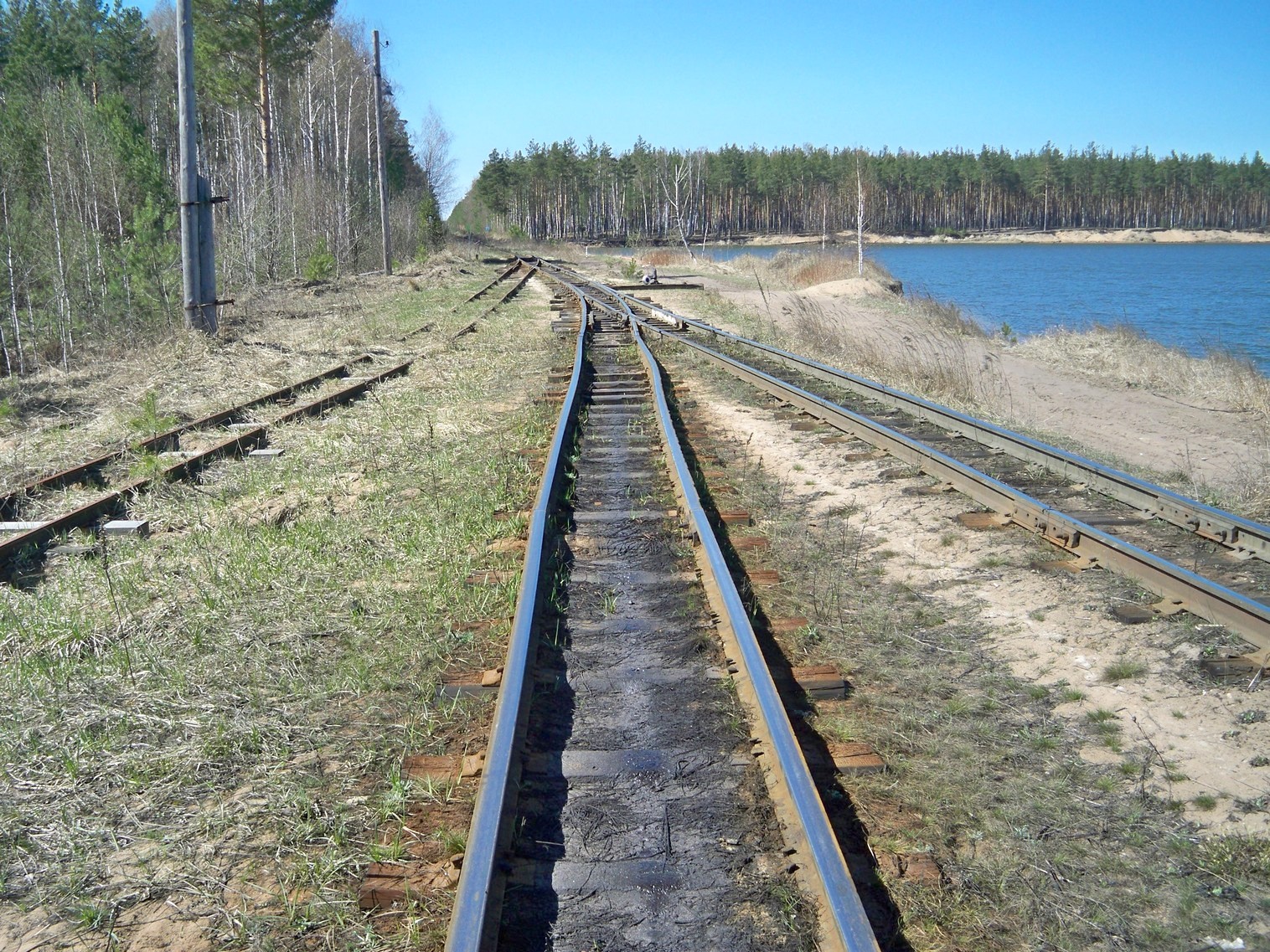 Узкоколейная железная дорога  Тверского комбината строительных материалов №2 — фотографии, сделанные в 2014 году (часть 2)
