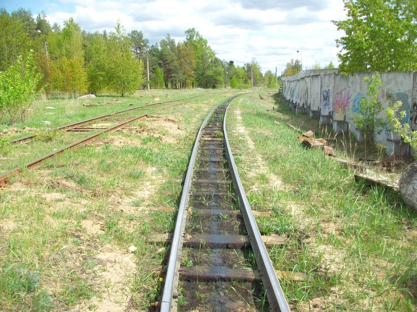 Узкоколейная железная дорога  Тверского комбината строительных материалов №2 — фотографии, сделанные в 2015 году (часть 4)