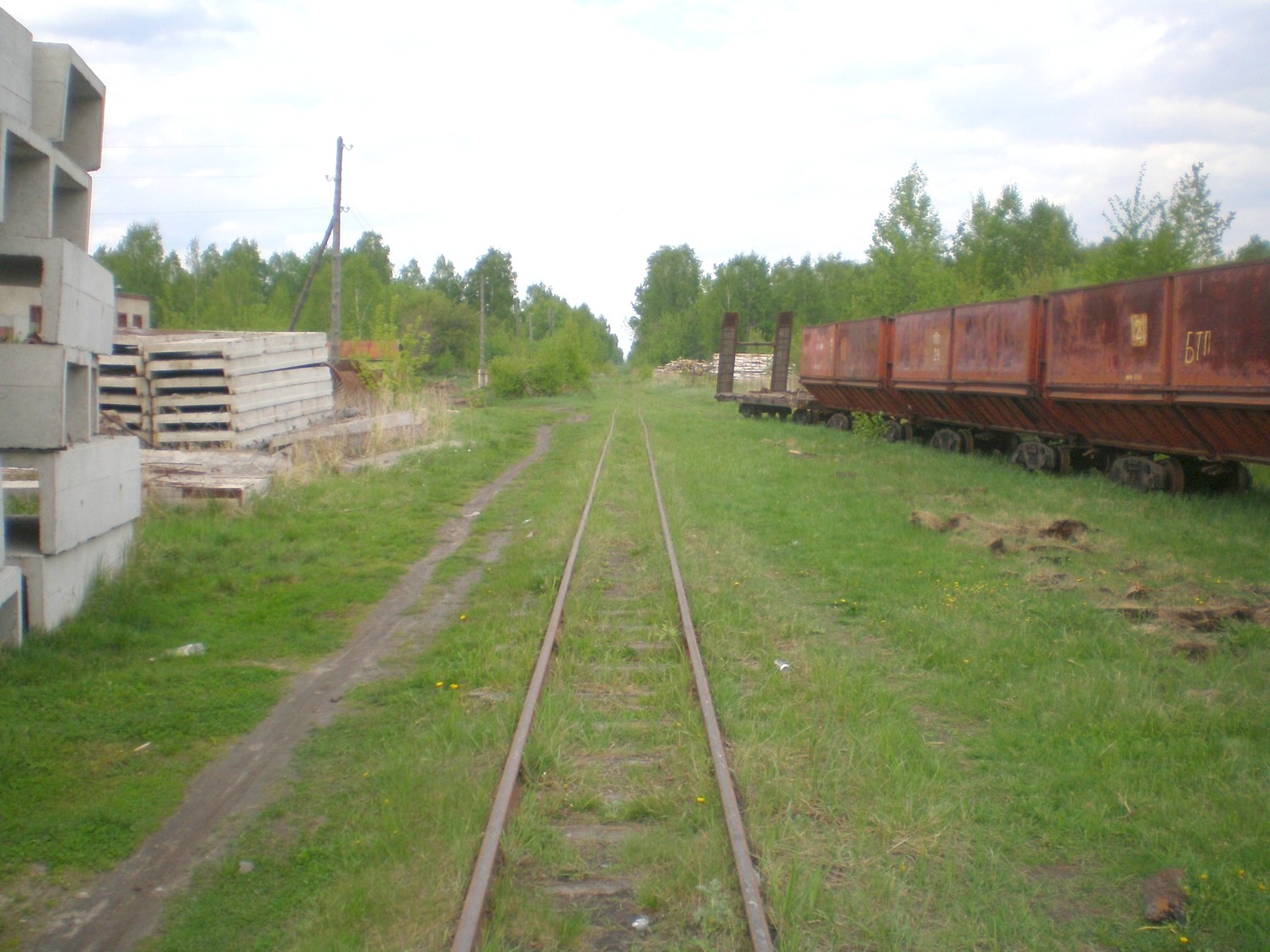 Узкоколейная железная дорога Шатурского транспортного управления — фотографии, сделанные в 2009 году (часть 9)