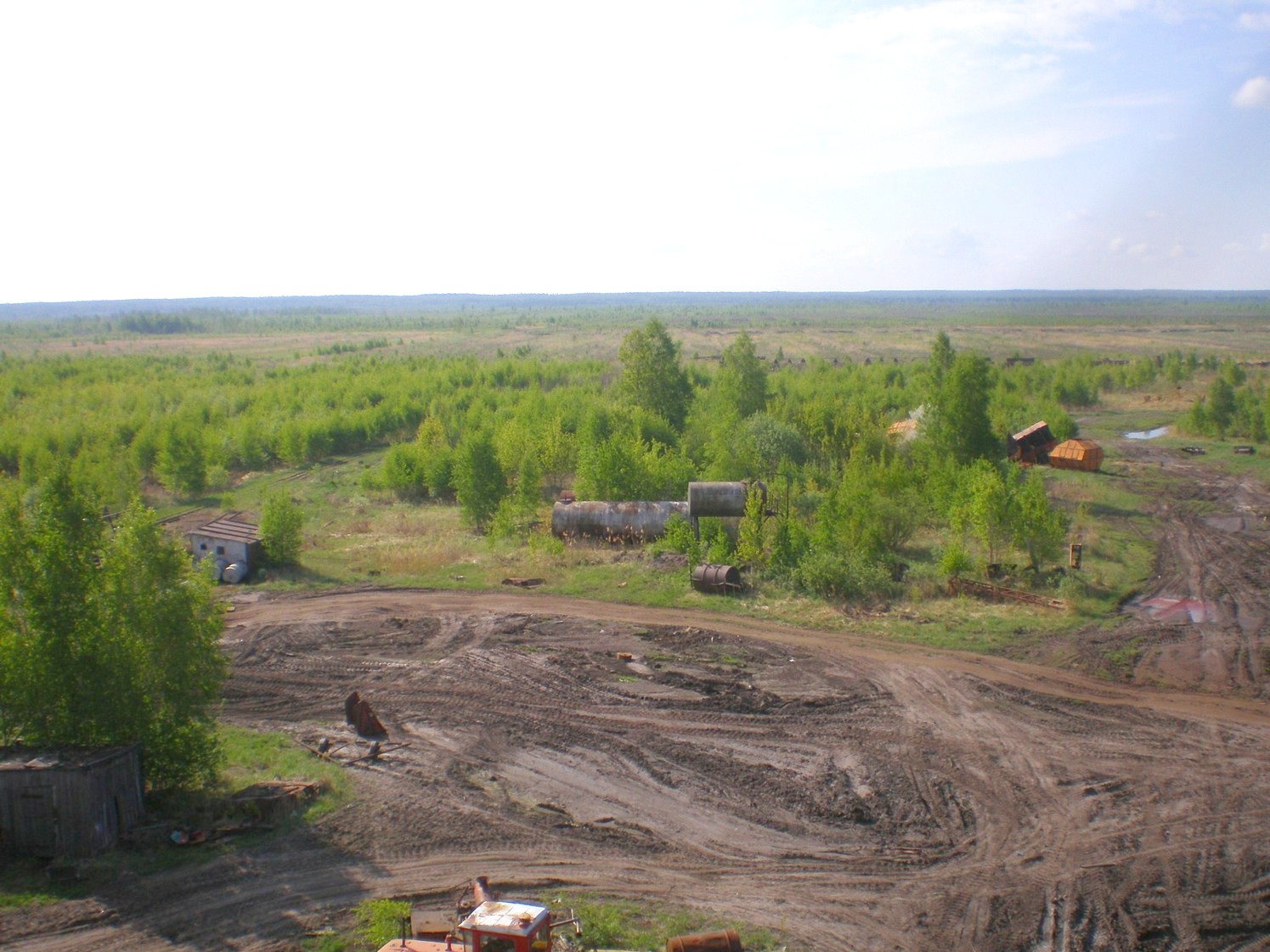 Узкоколейная железная дорога Шатурского транспортного управления — фотографии, сделанные в 2009 году (часть 27)