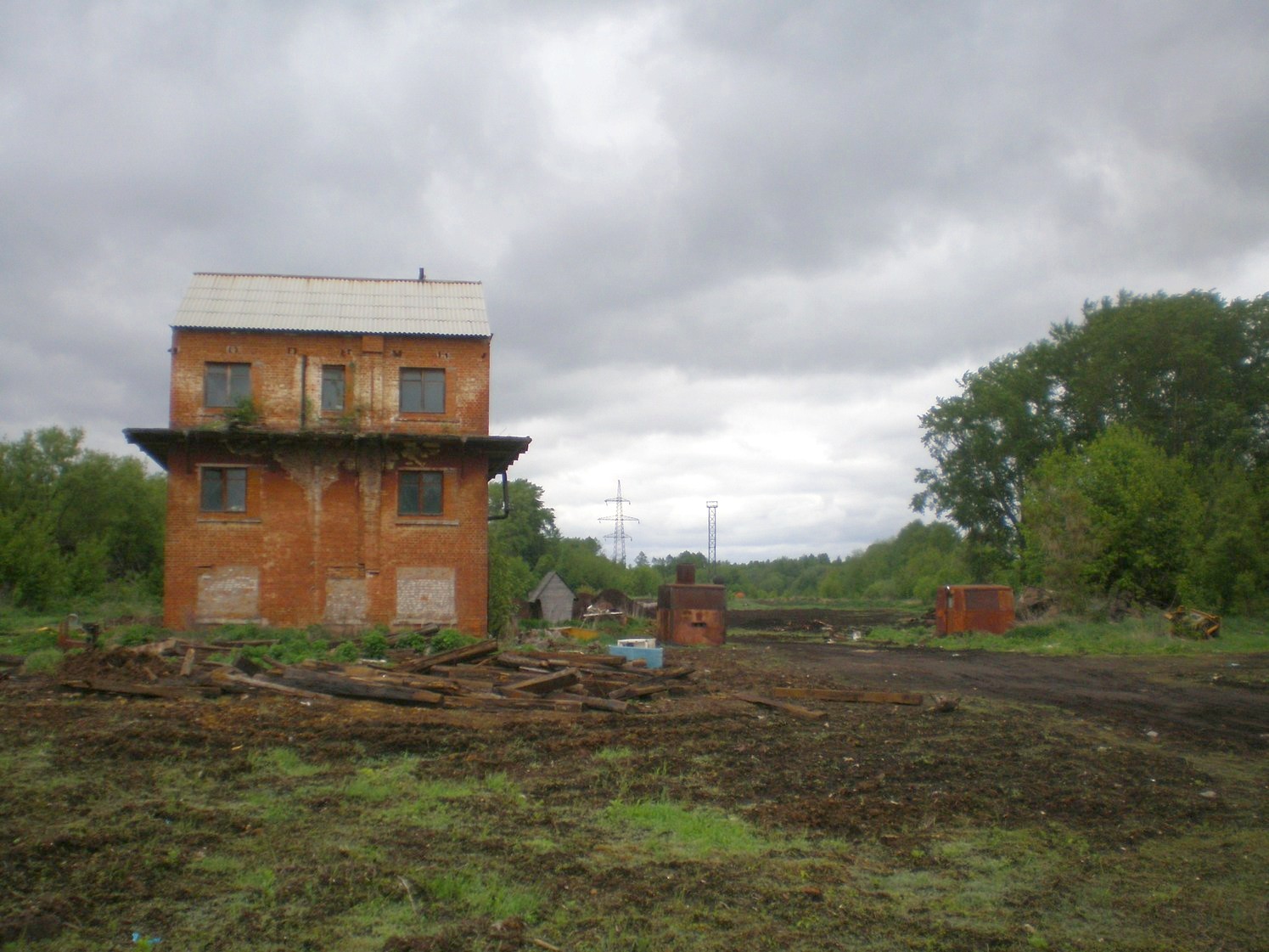 Узкоколейная железная дорога Шатурского транспортного управления — фотографии, сделанные в 2009 году (часть 28)