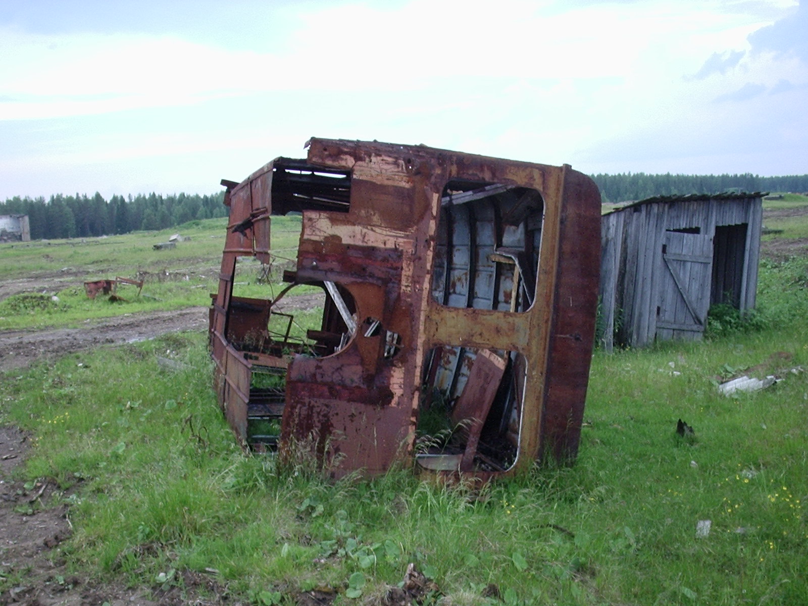 Железнодорожная линия Емца - Верховский - фотографии, сделанные в 2006 году