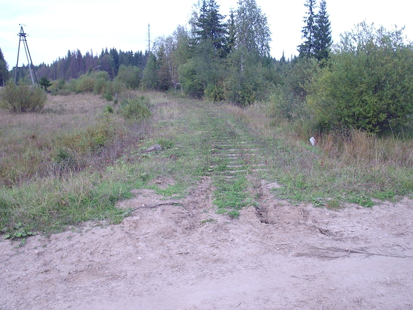 Ерогодская узкоколейная железная дорога  — фотографии, сделанные в 2005 году (часть 1)