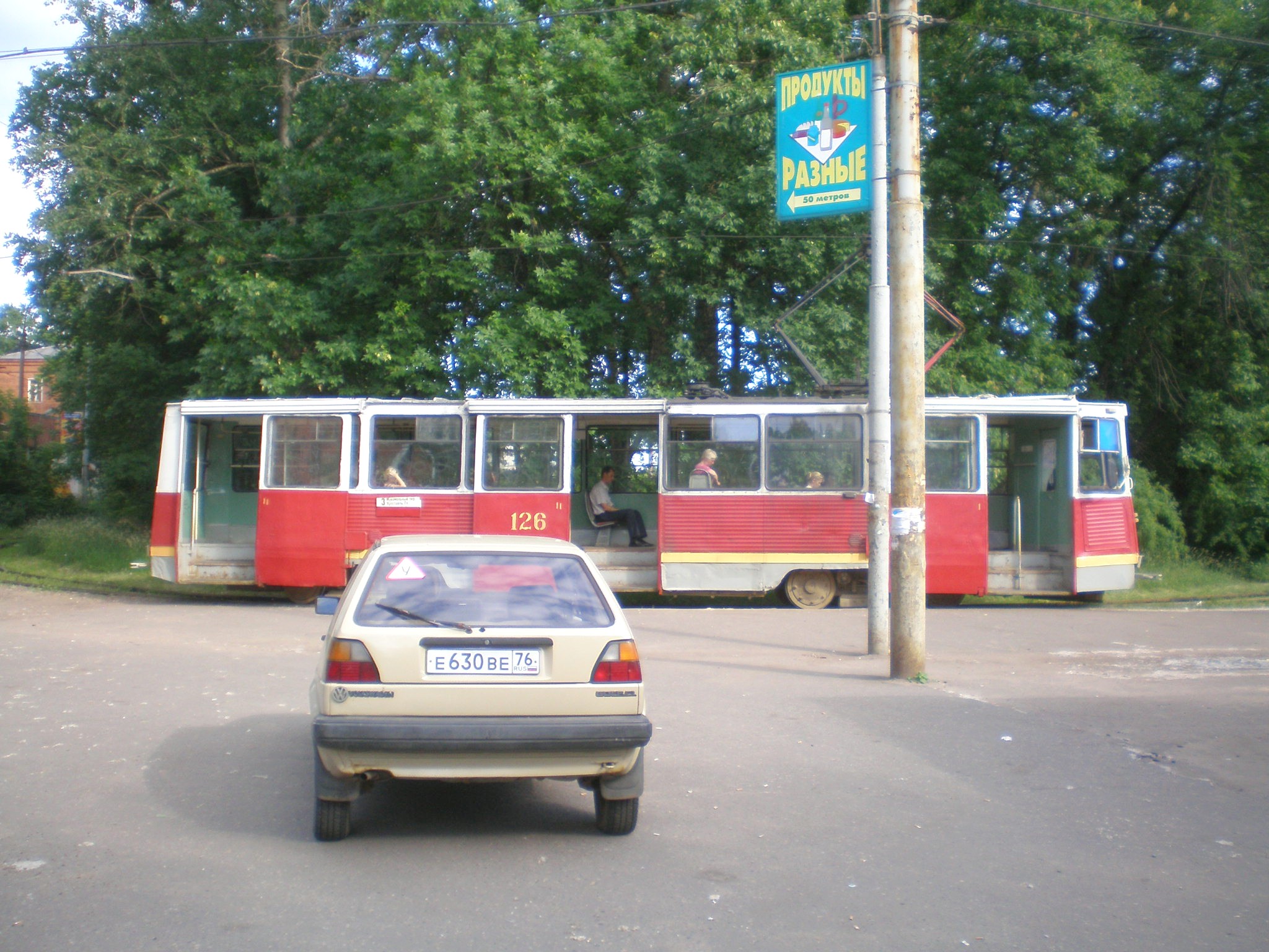 Ярославский трамвай  —  фотографии, сделанные в 2009 году