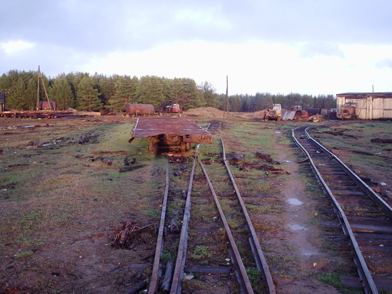 Усть-Лупьинская узкоколейная железная дорога - фотографии (часть 6)