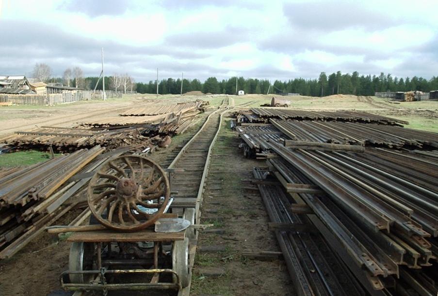 Усть-Лупьинская узкоколейная железная дорога - фотографии (часть 9)