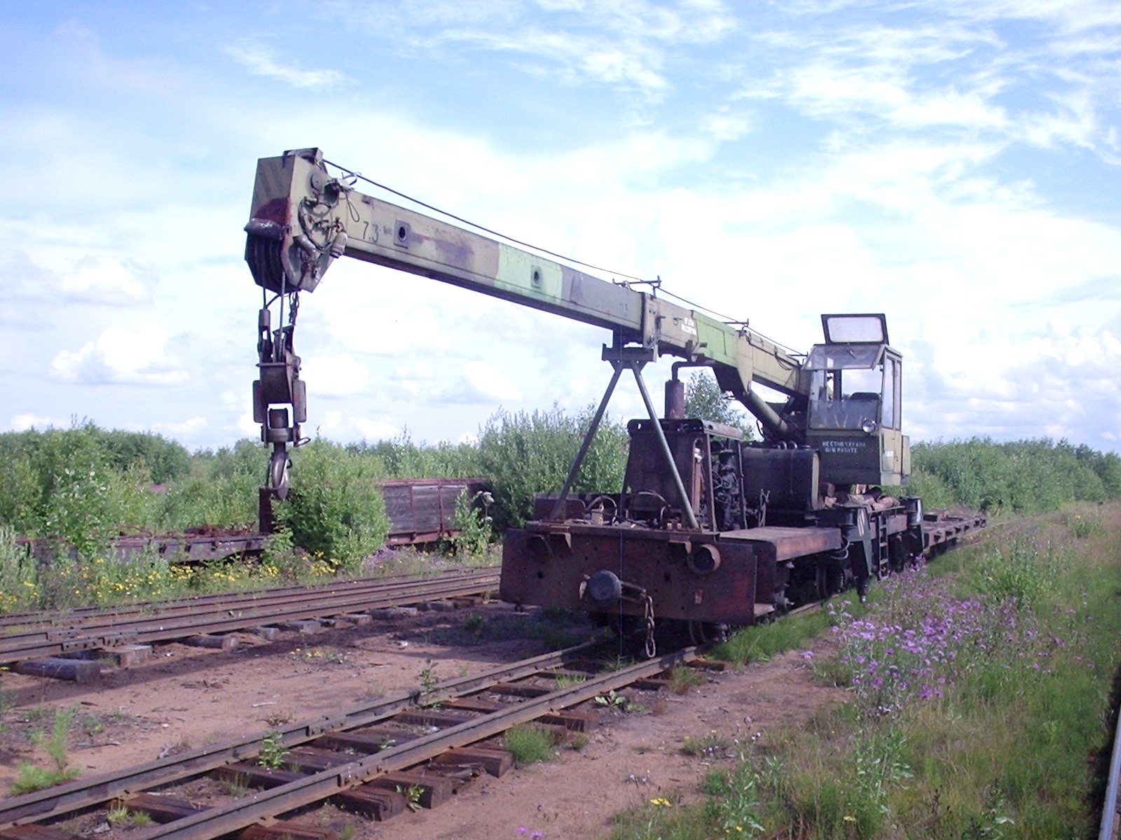 Сорокопольская узкоколейная железная дорога — фотографии, сделанные в 2006 году (часть 5)