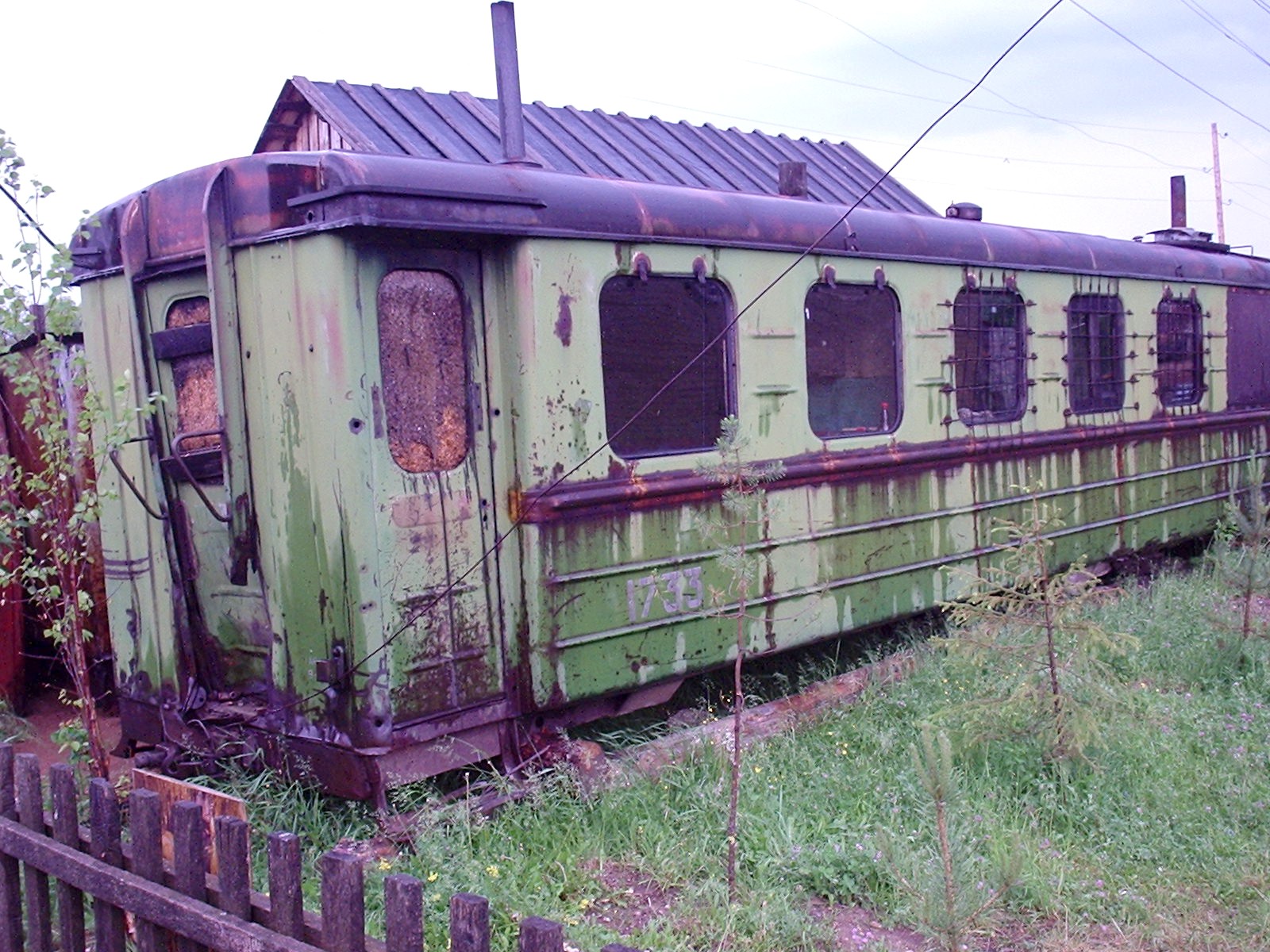 Верховская узкоколейная железная дорога - фотографии, сделанные в 2006 году