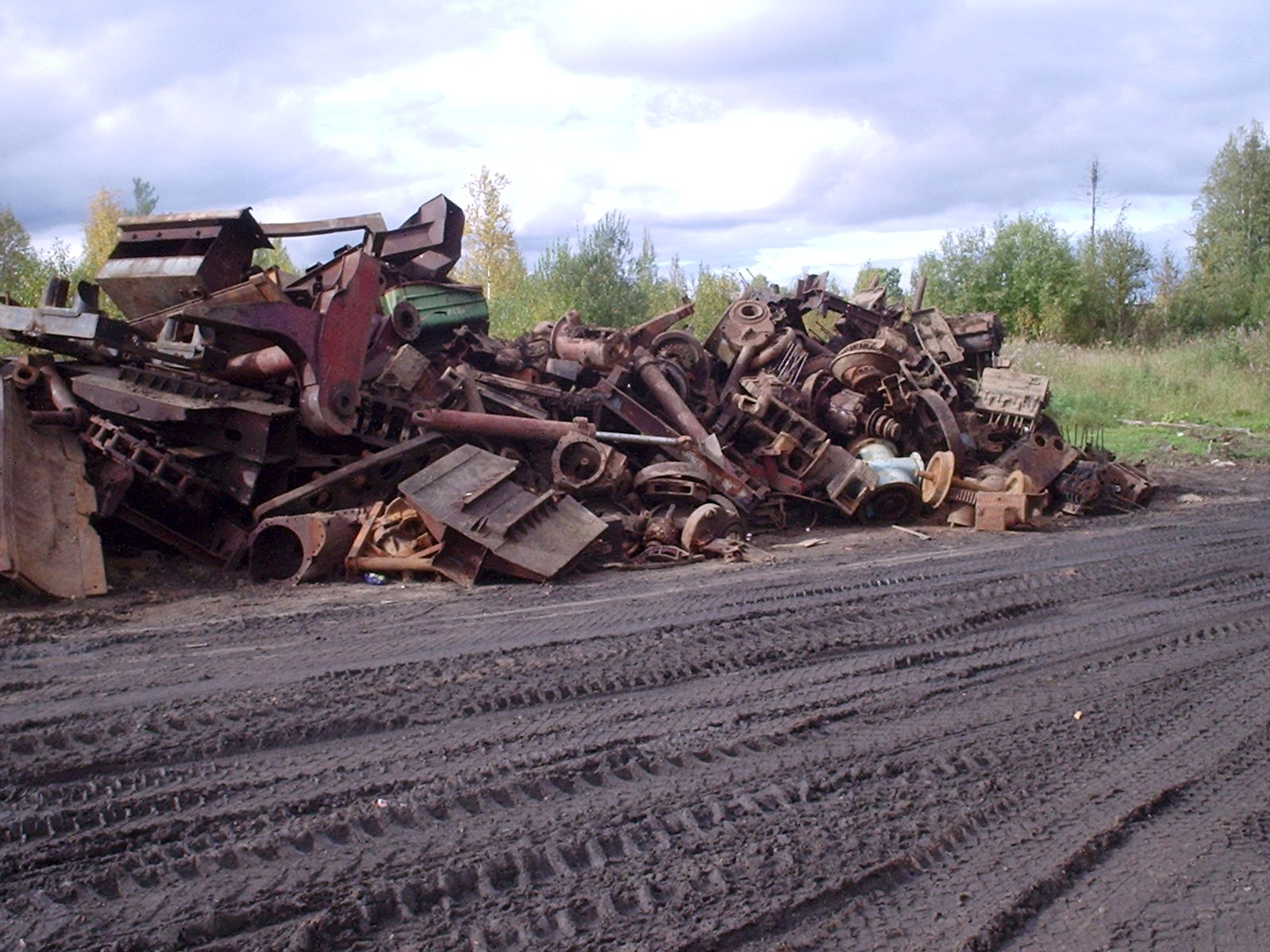 Ветьинская узкоколейная железная дорога — фотографии, сделанные в 2005 году (часть 1)