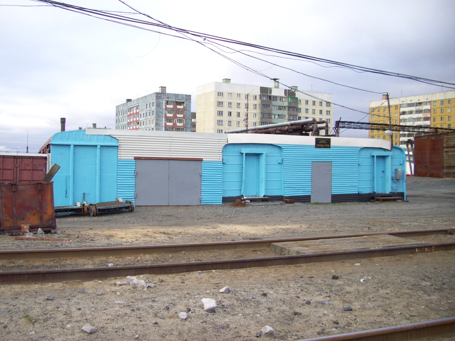 Норильская железная дорога 
  —  фотографии, сделанные в 2010 году (часть 96)