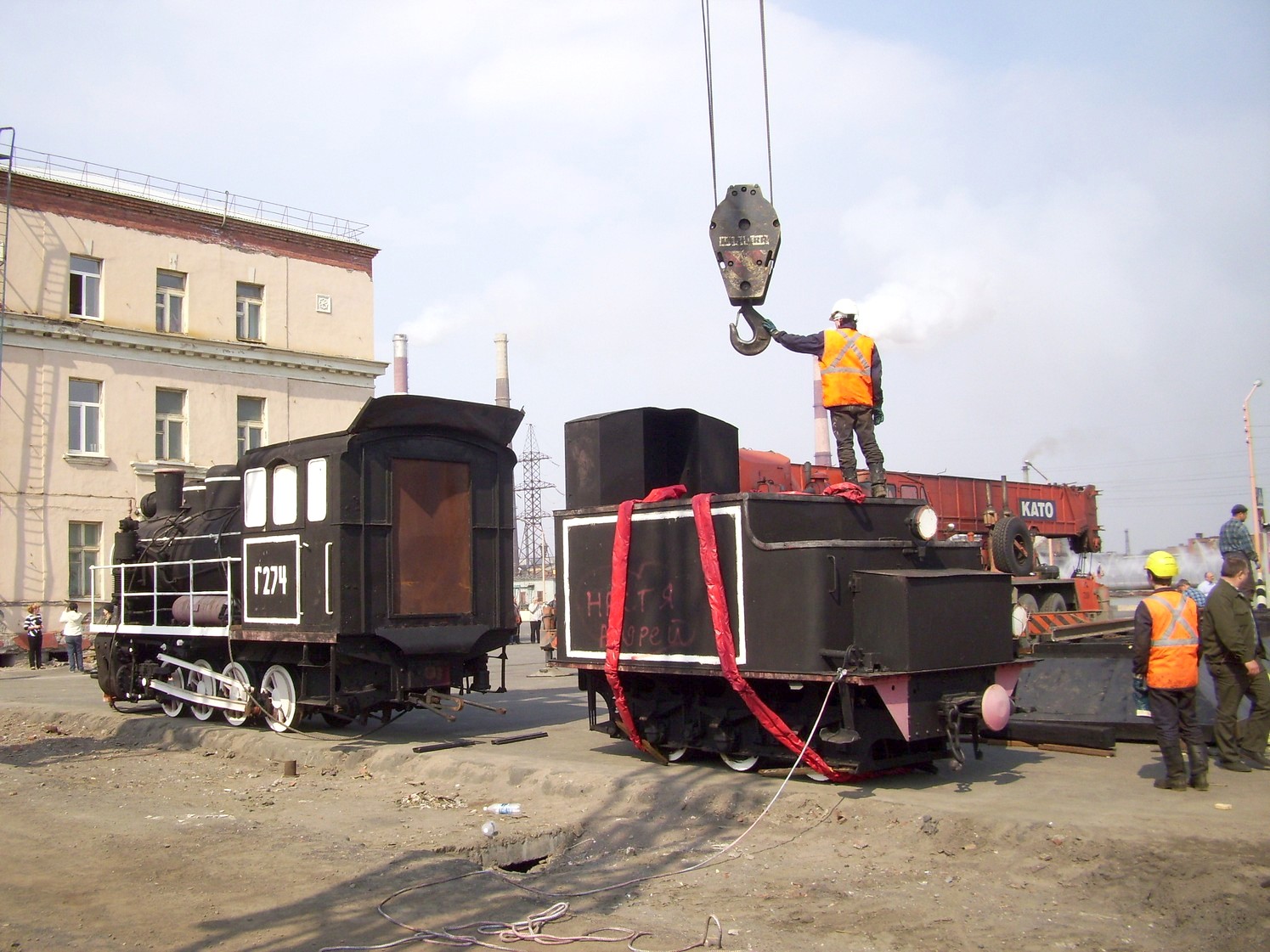 Норильская узкоколейная железная дорога 
  —  фотографии, сделанные в 2010 году (часть 4)
