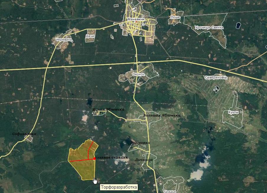 Узкоколейная железная дорога в Должице