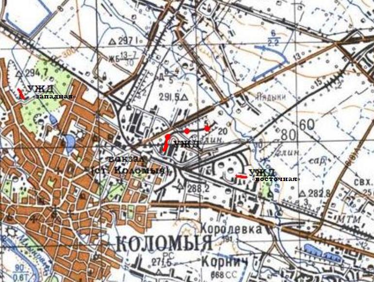 Узкоколейная железная дорога Коломыйского завода строительных материалов №1