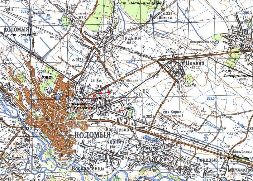 Узкоколейная железная дорога Коломыйского завода строительных материалов №4