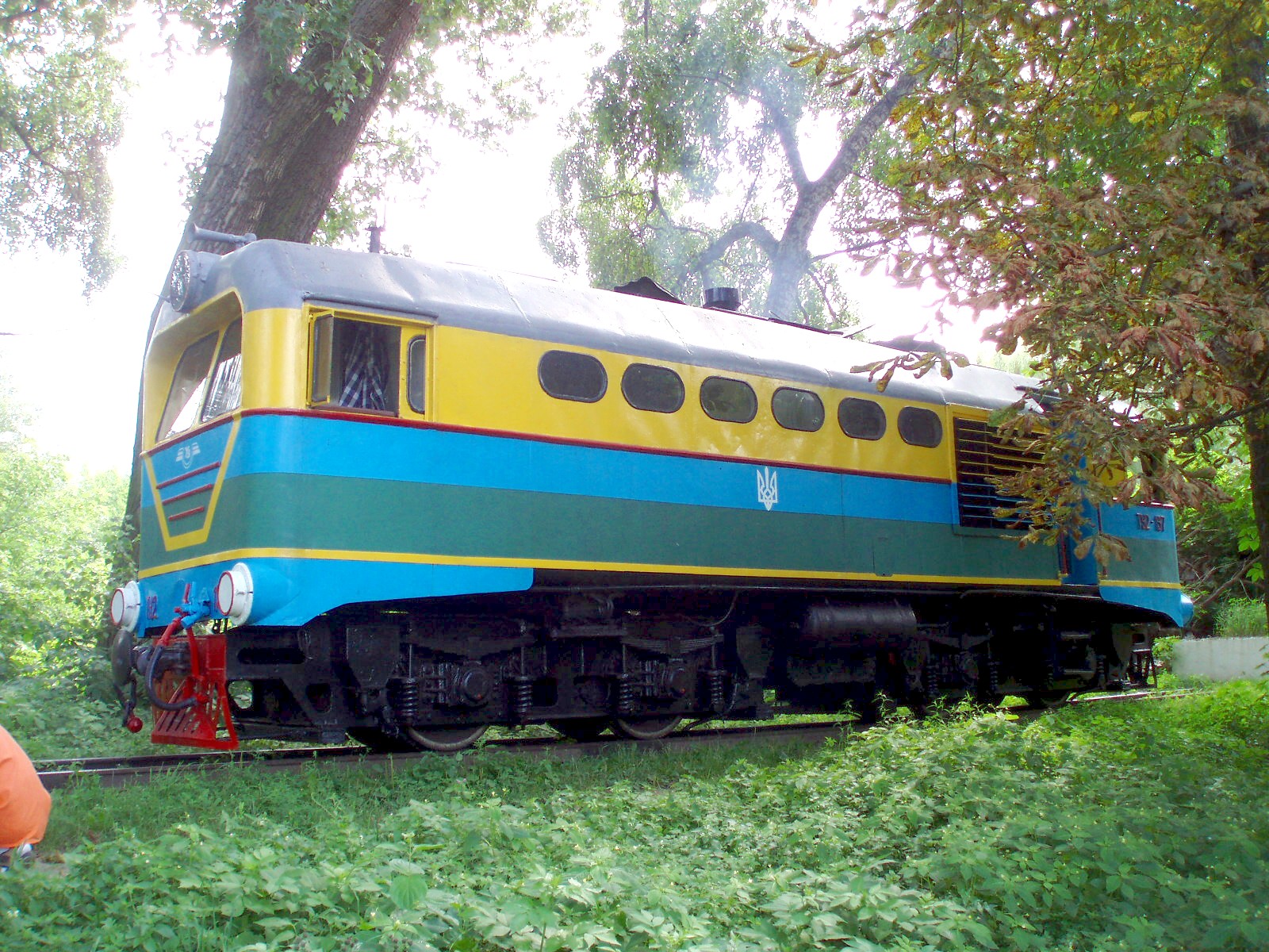 Ровенская детская железная дорога  —  фотографии, сделанные в 2007 году (часть 2)