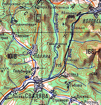 Узкоколейная железная дорога Свалявского лесохимического комбината