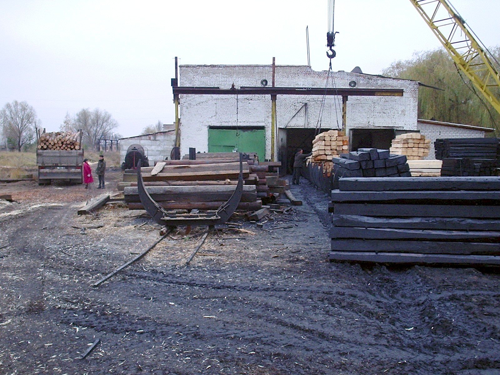 Узкоколейная железная дорога Чапаевского шпалопропиточного завода