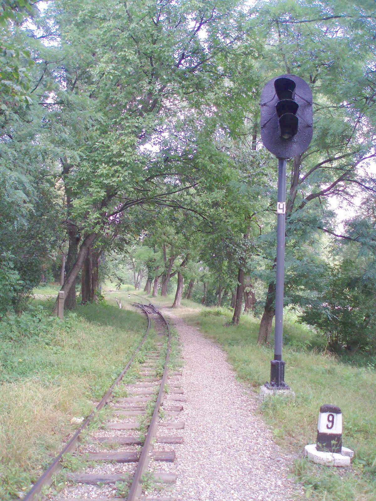 Ужгородская детская железная дорога  —  фотографии, сделанные в 2007 году (часть 5)