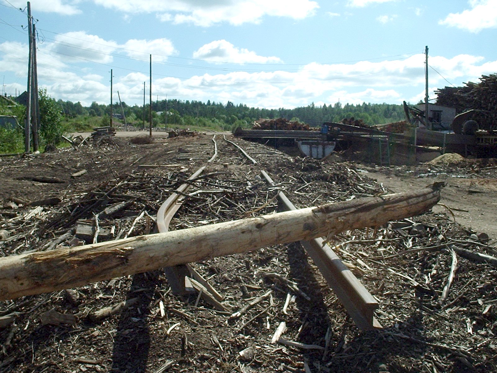 Белоручейская узкоколейная железная дорога — фотографии, сделанные в 2006 году (часть 1)
