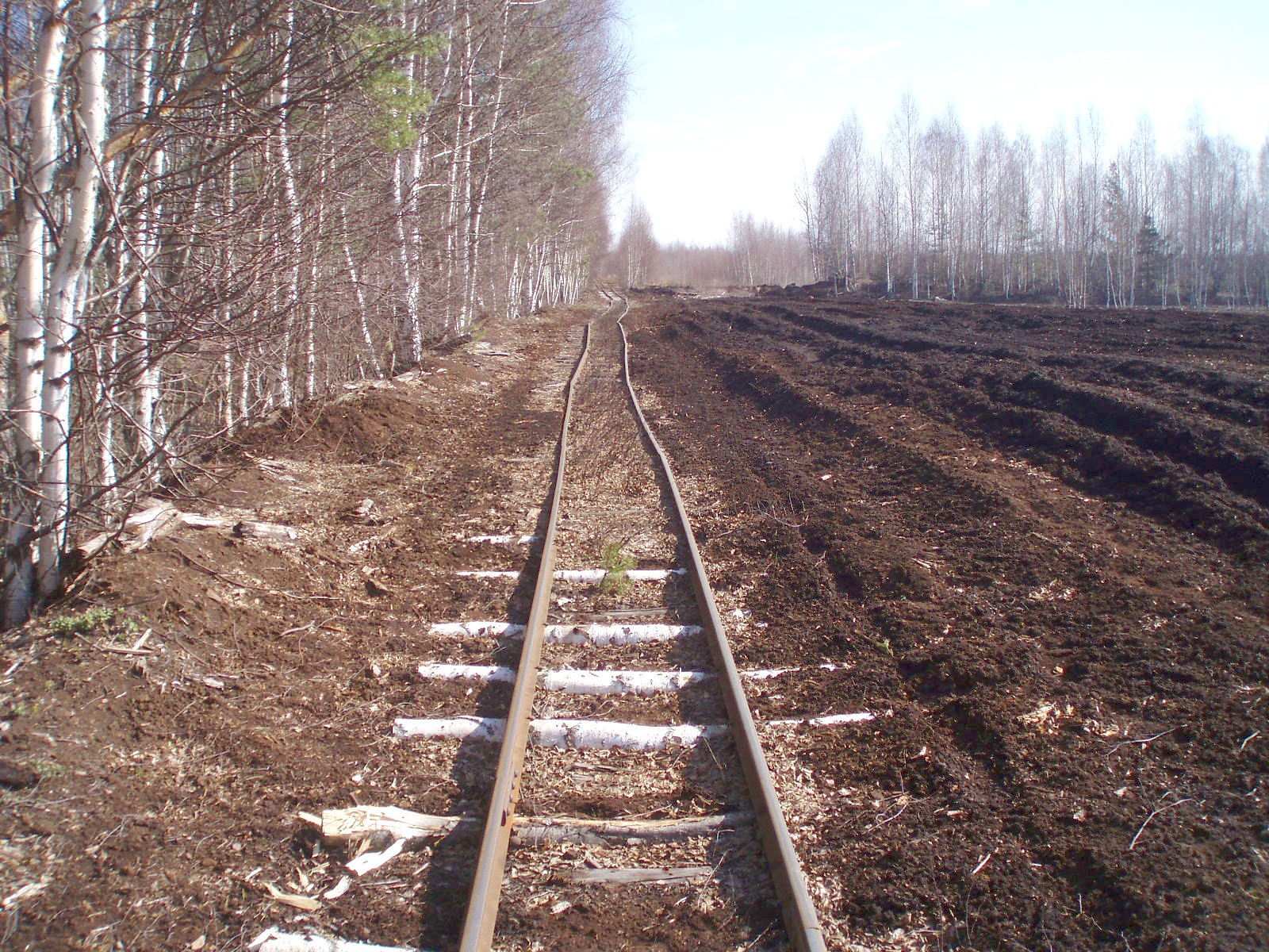 Узкоколейная железная дорога Кимрского торфопредприятия  — фотографии, сделанные в 2007 году (часть 6)