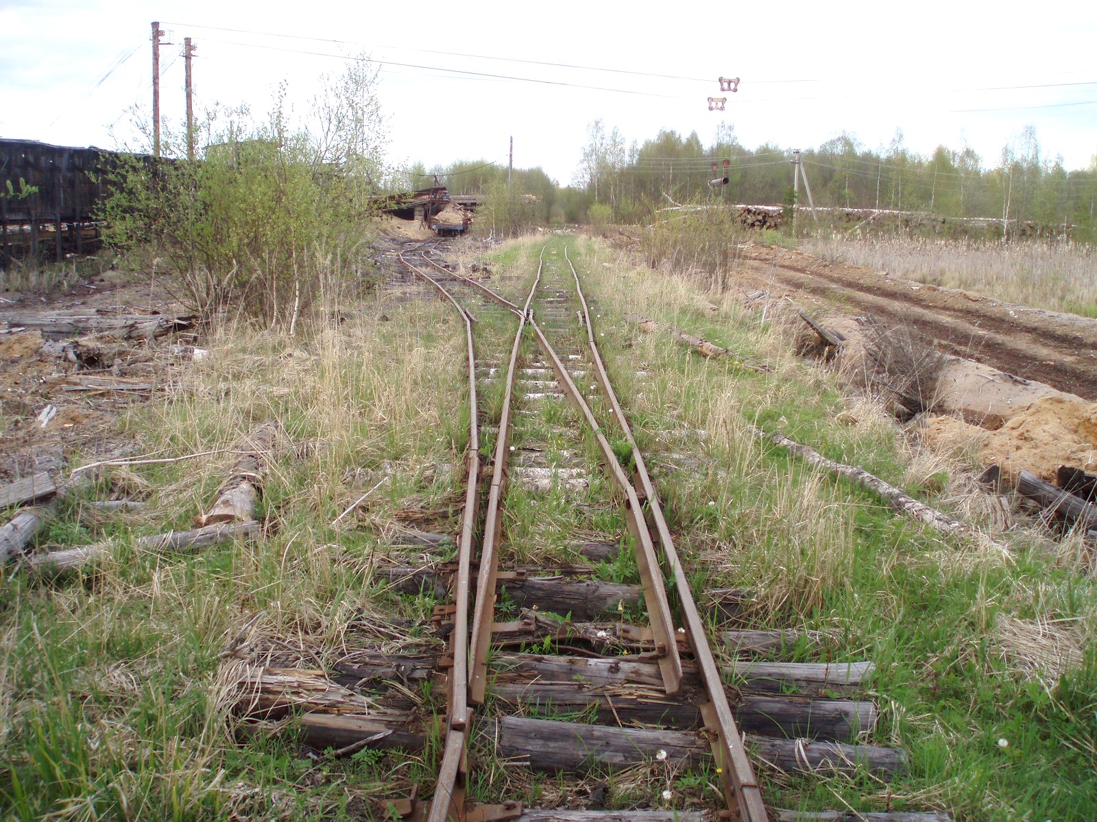 Тупиковская узкоколейная  железная дорога  —  фотографии, сделанные в 2007 году (часть 4)
