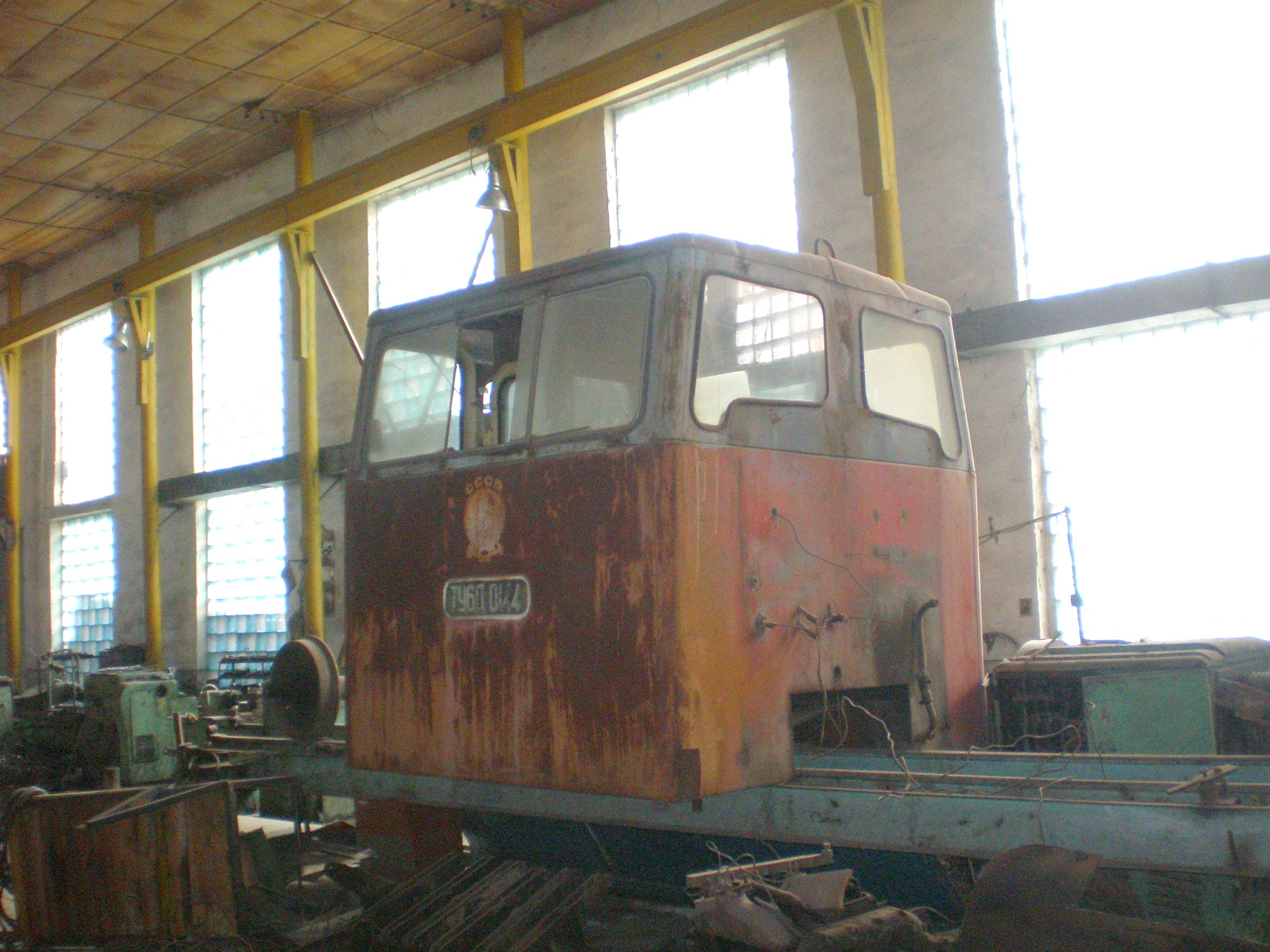 Сулюктинская узкоколейная железная дорога  —  фотографии, сделанные в 2008 году (часть 71)